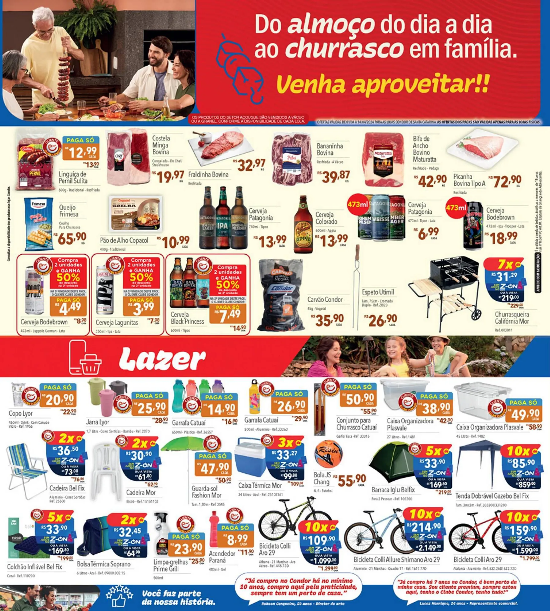 Encarte de Catálogo Supermercados Condor 2 de abril até 14 de abril 2024 - Pagina 2
