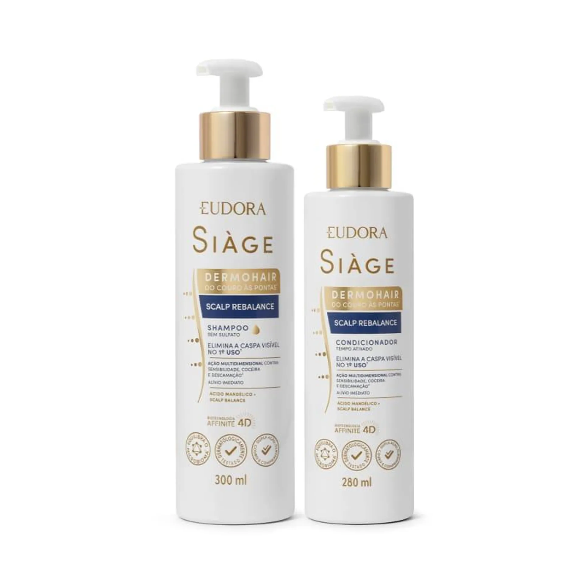 Combo Siàge Scalp Rebalance: Shampoo 280ml + Condicionador 280ml