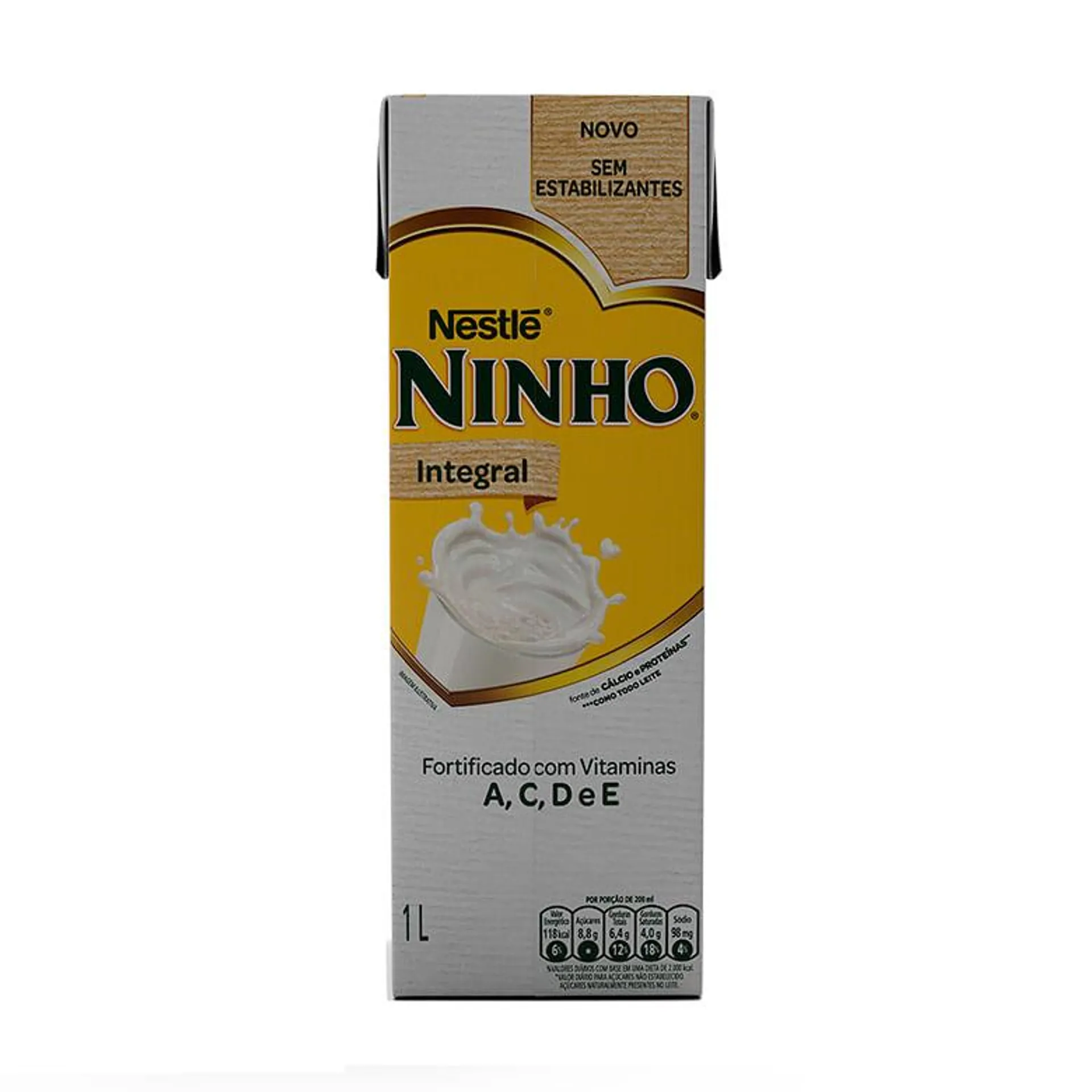 Leite Nestlé Ninho Integral sem Estabilizante L.V 1lt