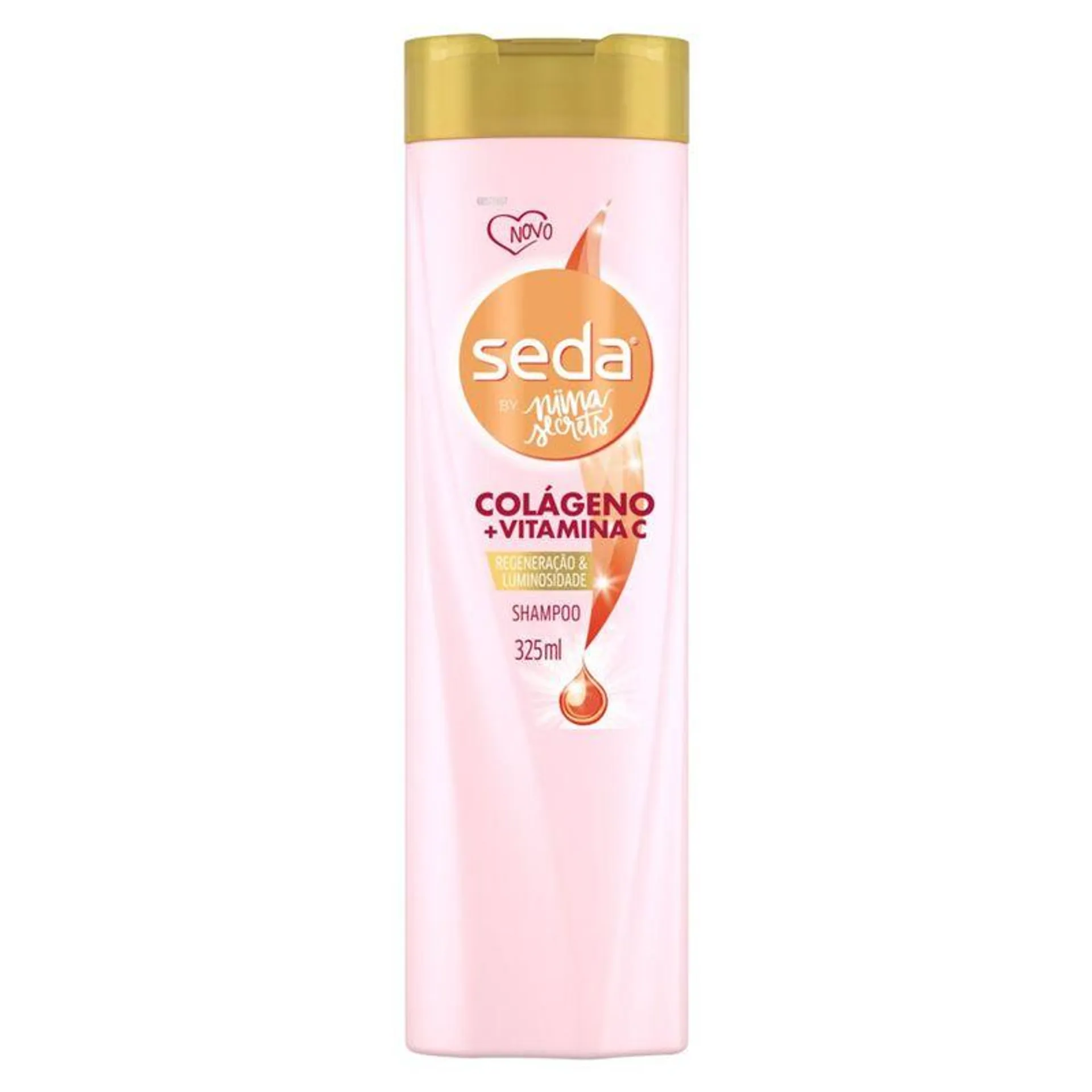 Shampoo Seda By Niina Secrets Colágeno + Vitamina C 325 ML