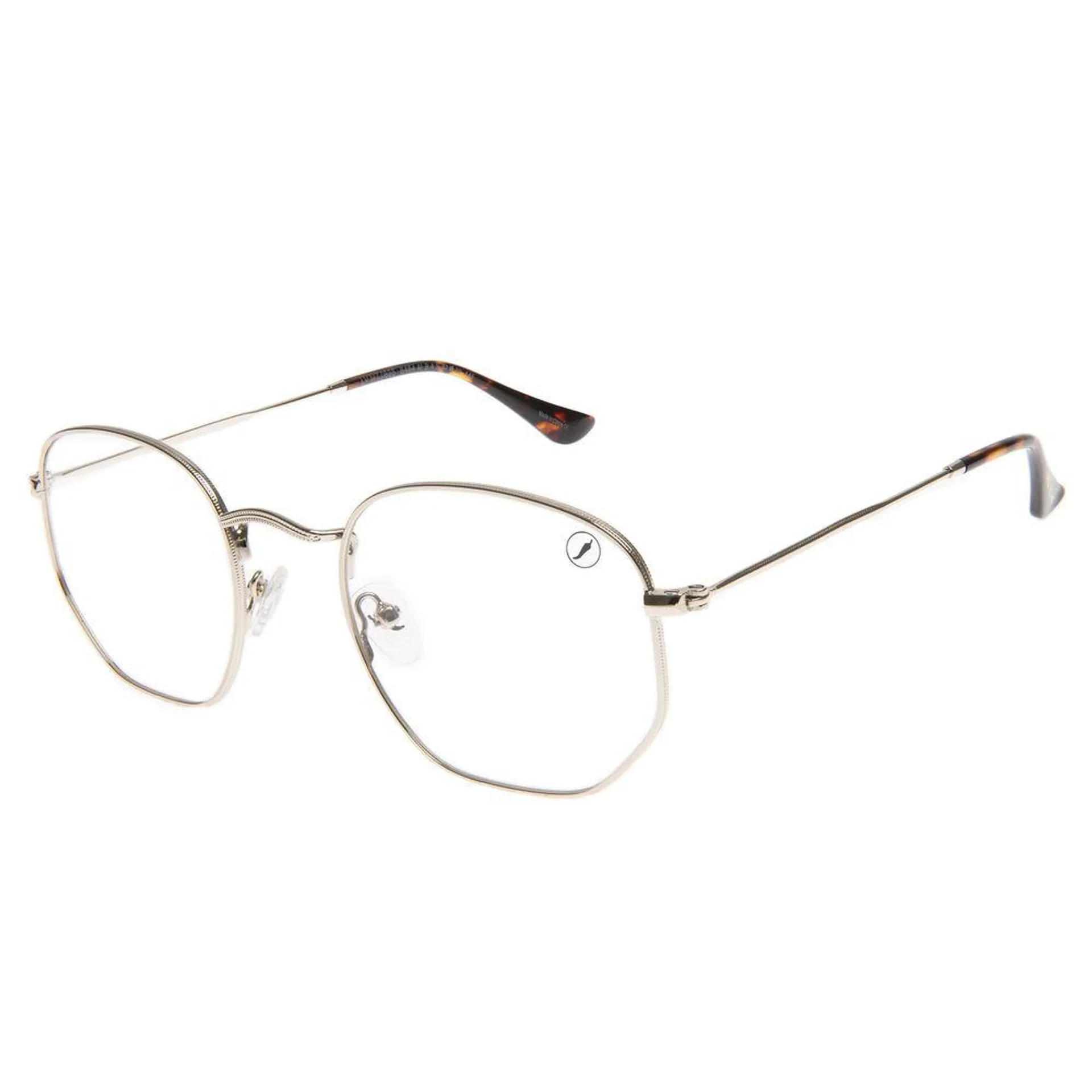 Armação Para Óculos De Grau Feminino Chilli Beans Sextavado Dourado - LV.MT.0666.6464