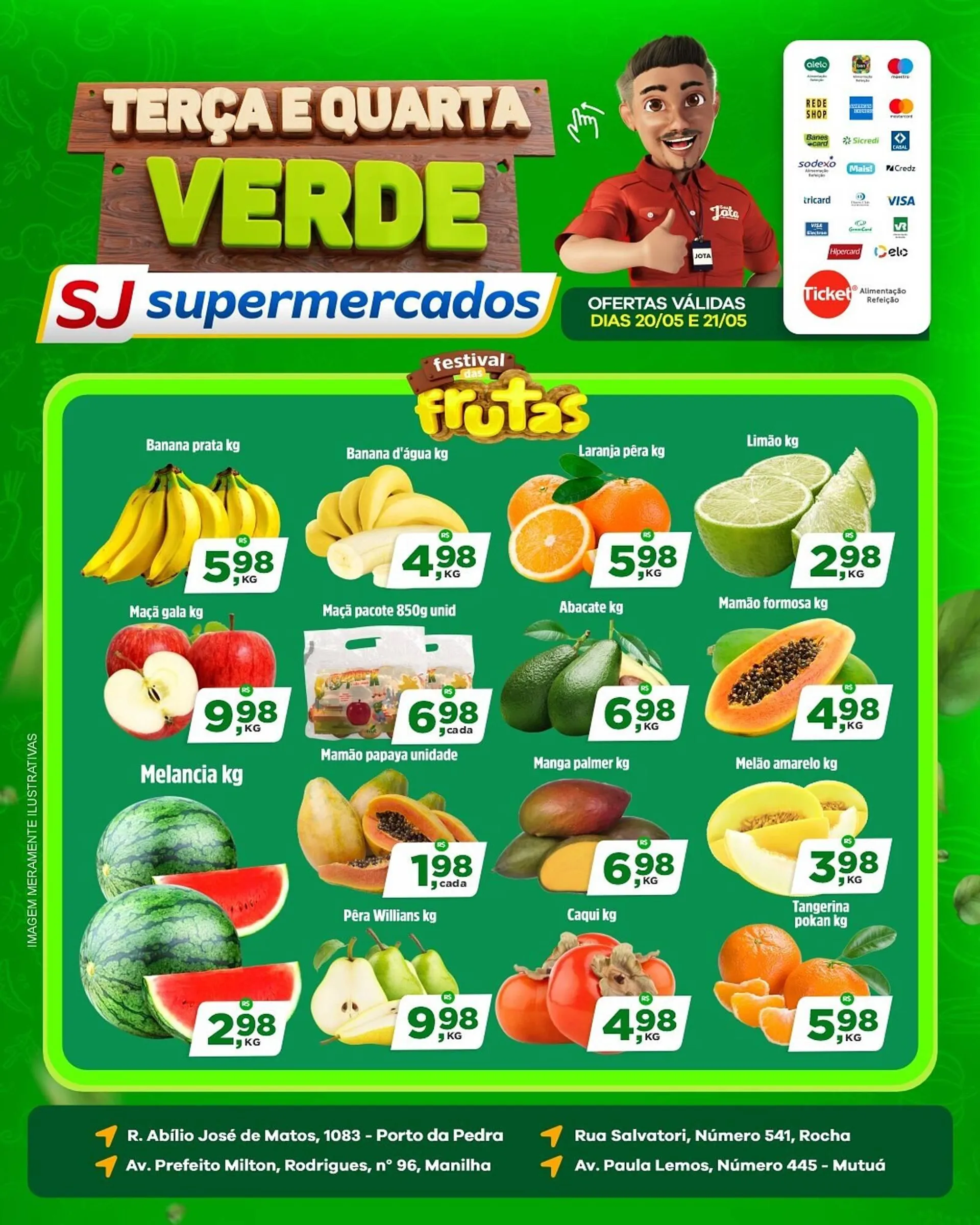Encarte de Catálogo Sj Supermercados 20 de maio até 21 de maio 2025 - Pagina 4