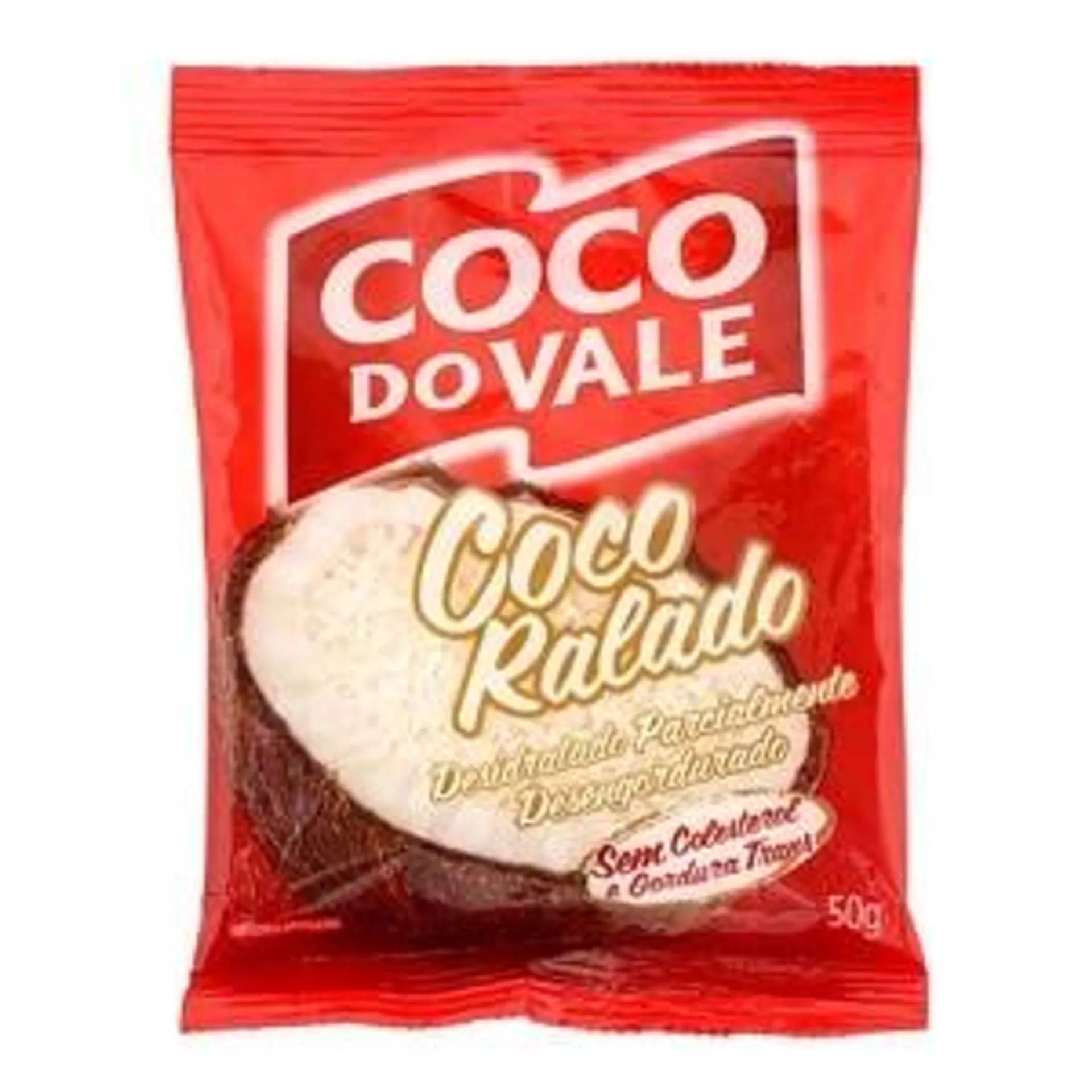 Coco Ralado Desidratado Coco do Vale 50g