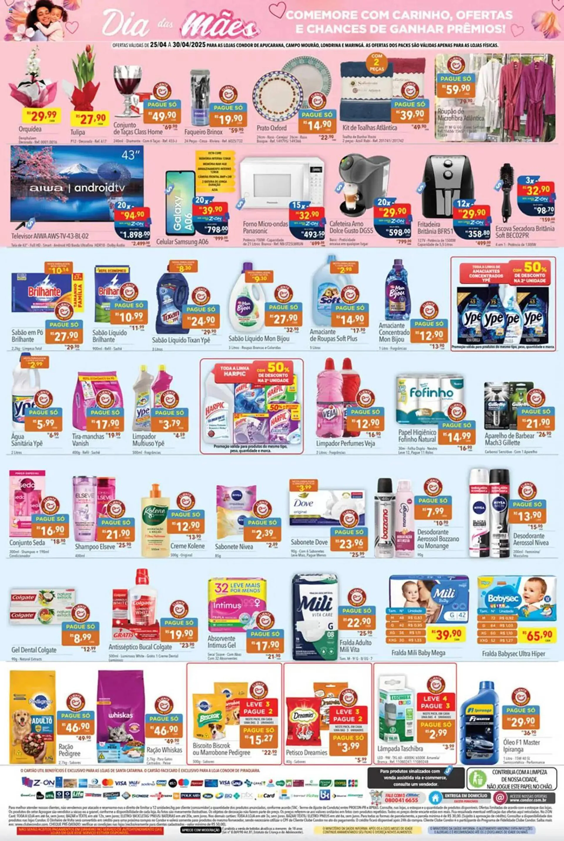 Encarte de Catálogo Supermercados Condor 25 de abril até 30 de abril 2025 - Pagina 4