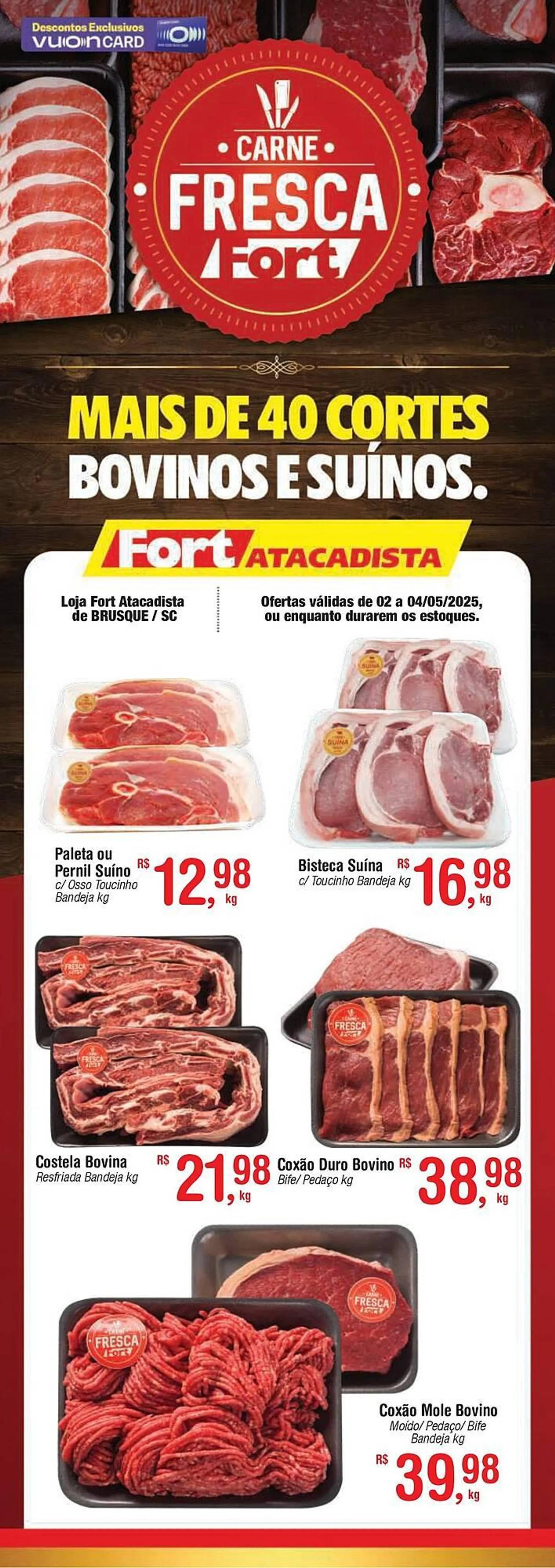 Encarte de Catálogo Fort Atacadista 4 de maio até 4 de maio 2025 - Pagina 1
