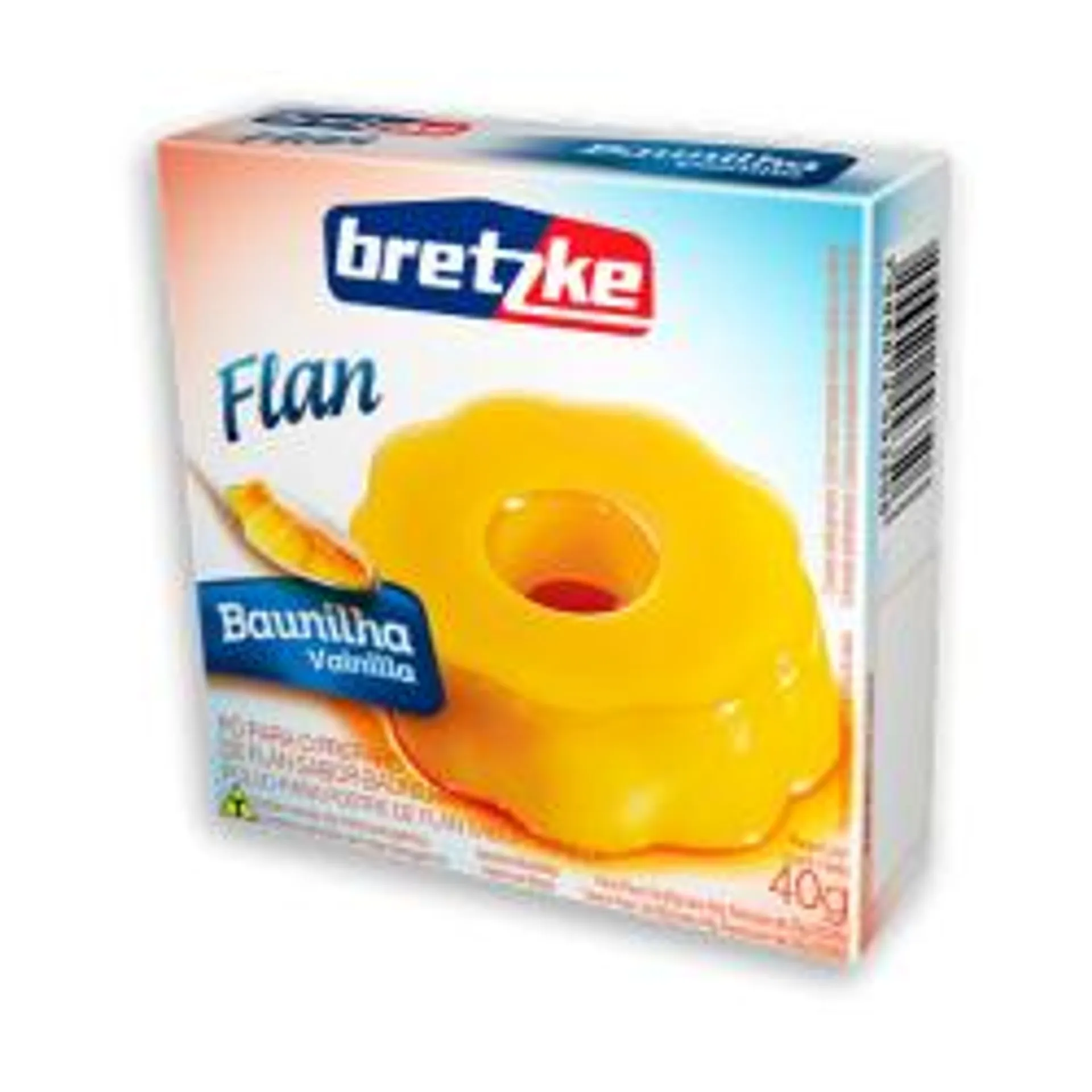 Pó P/flan Bretzke Baunilha Cx 40g