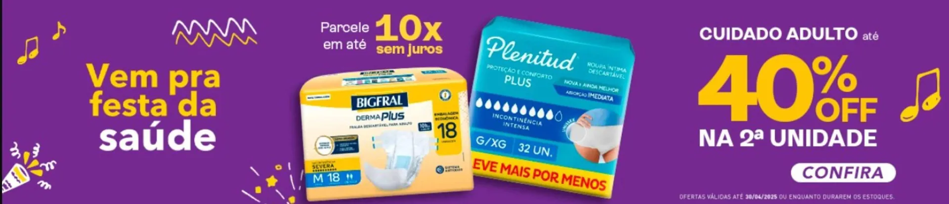 Encarte de Catálogo Extrafarma 29 de abril até 6 de maio 2025 - Pagina 2