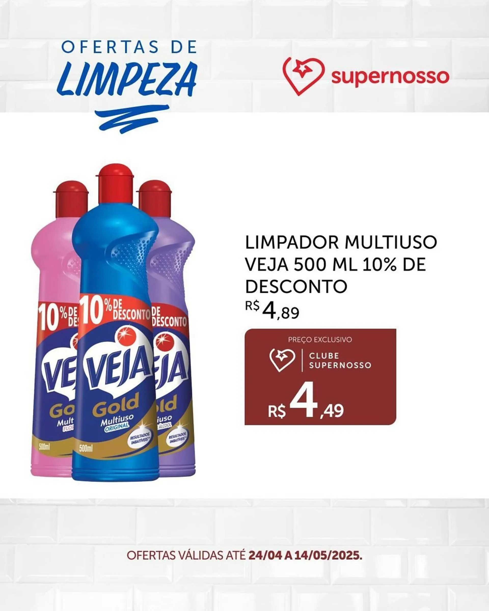 Encarte de Catálogo Super Nosso 7 de maio até 14 de maio 2025 - Pagina 2