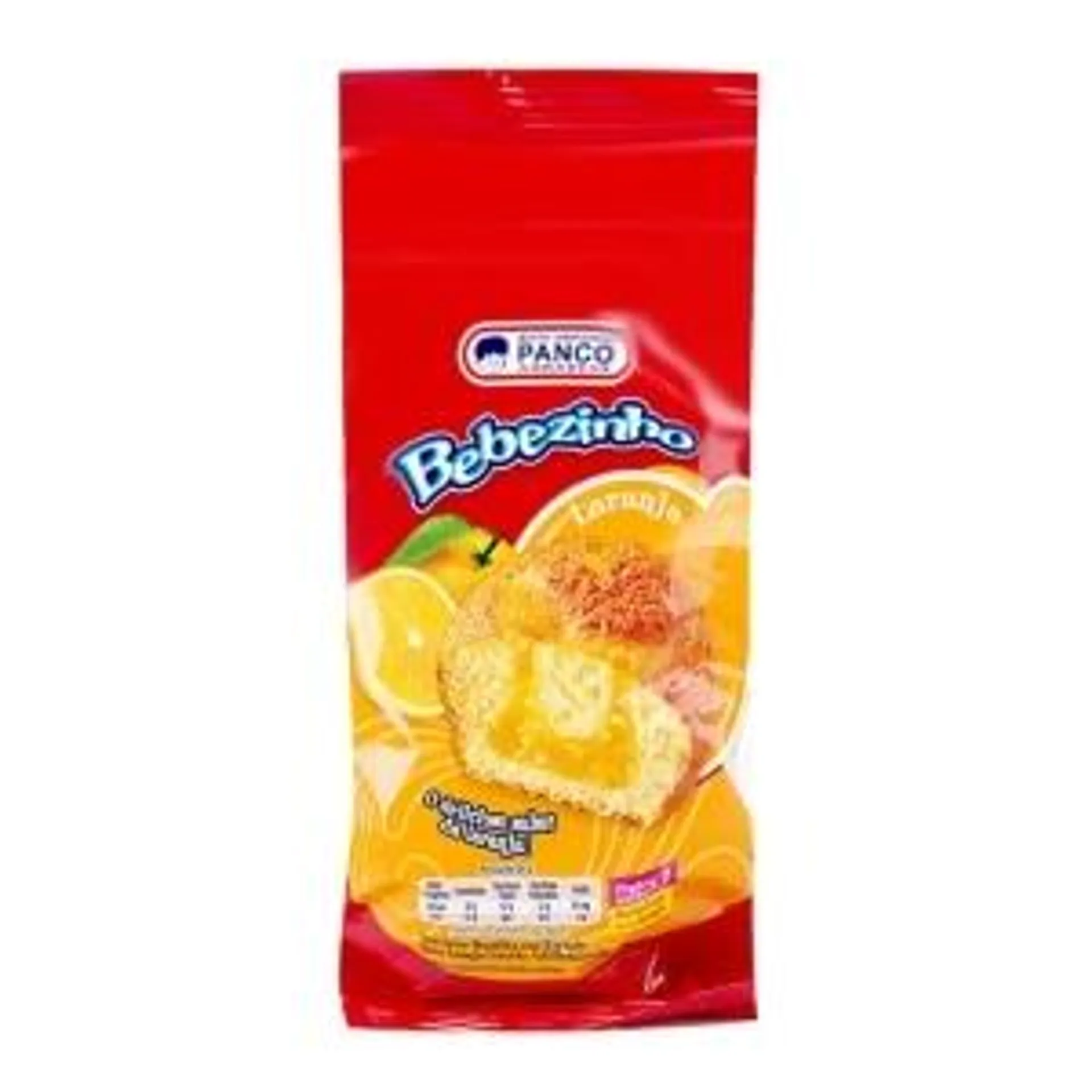 Bolo Bebezinho Recheado de Laranja Panco 70g