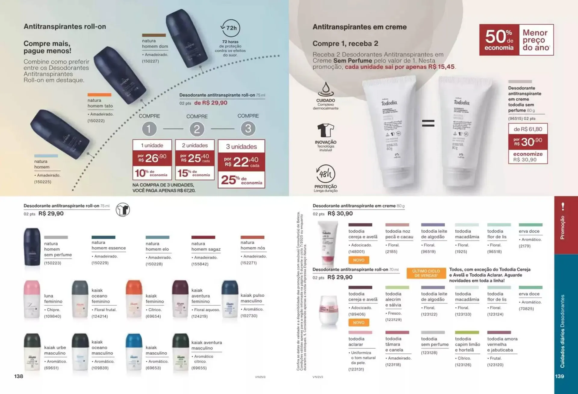Encarte de Catálogo Avon 1 de julho até 31 de julho 2025 - Pagina 70
