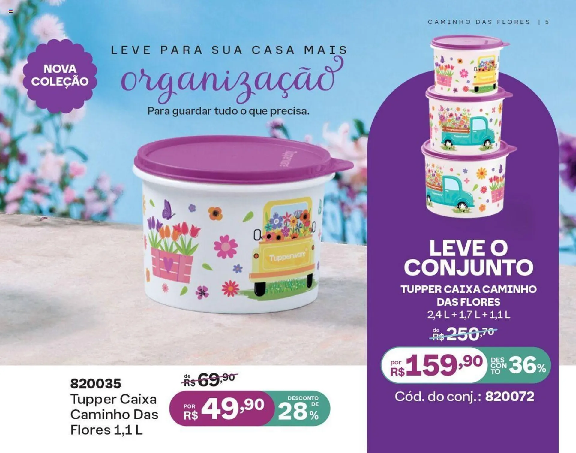 Encarte de Catálogo Tupperware 1 de outubro até 31 de outubro 2024 - Pagina 4