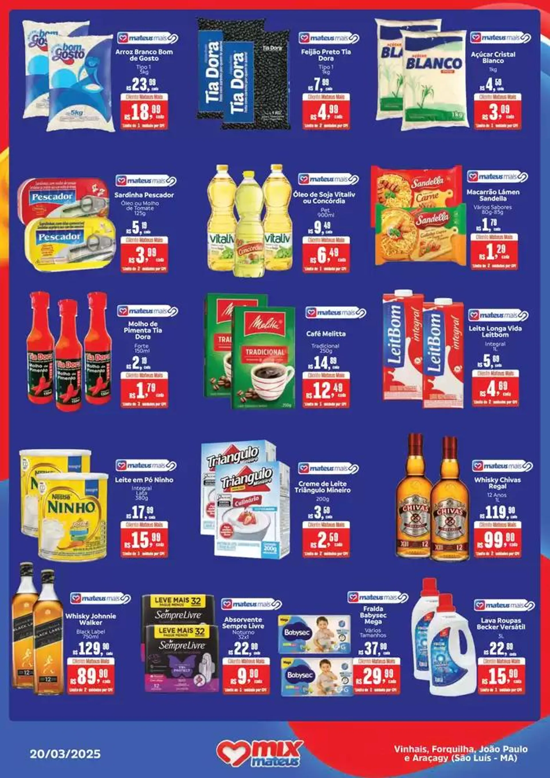 Encarte de Ofertas e promoções atuais 20 de março até 20 de março 2025 - Pagina 2
