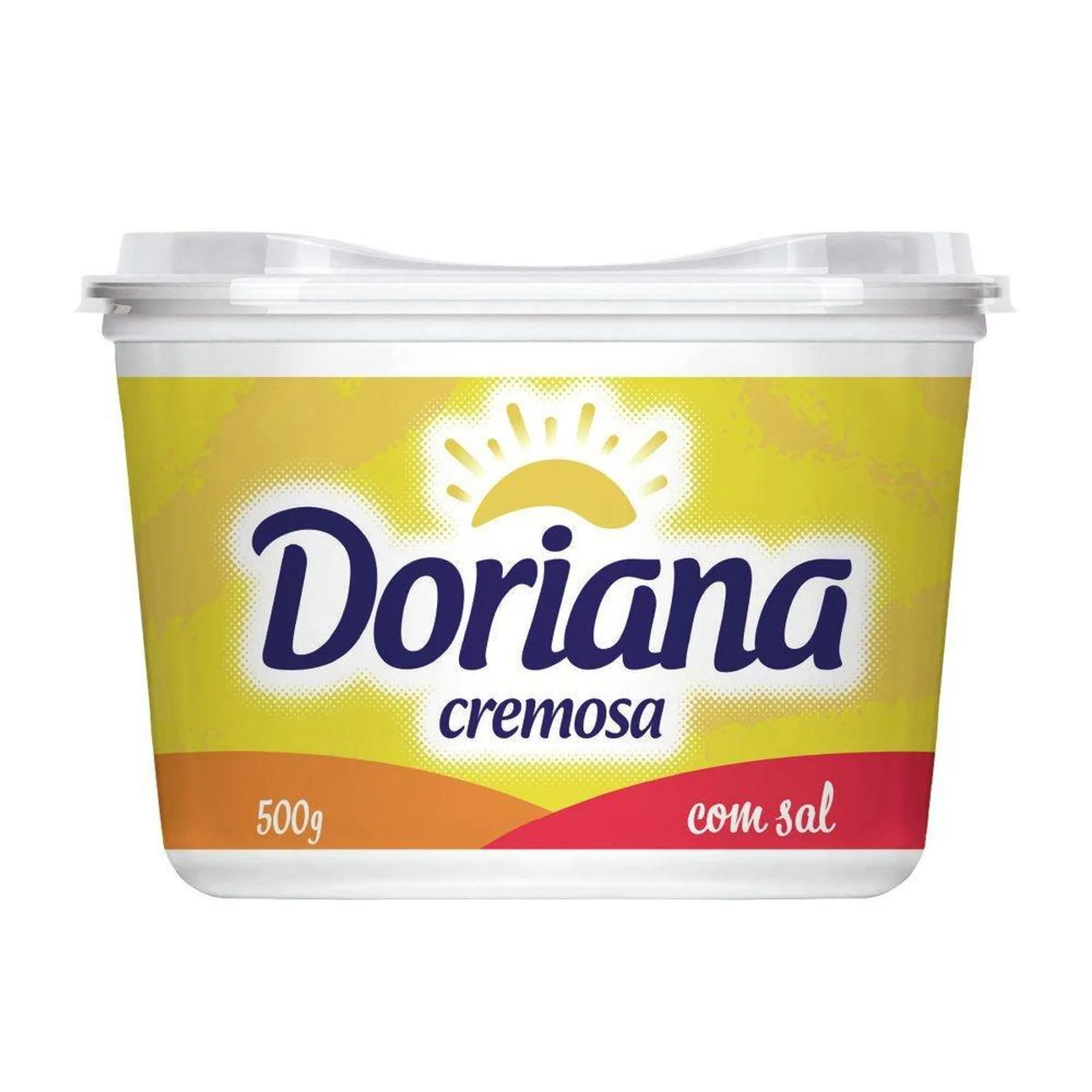 Margarina cremosa com sal Doriana 500g