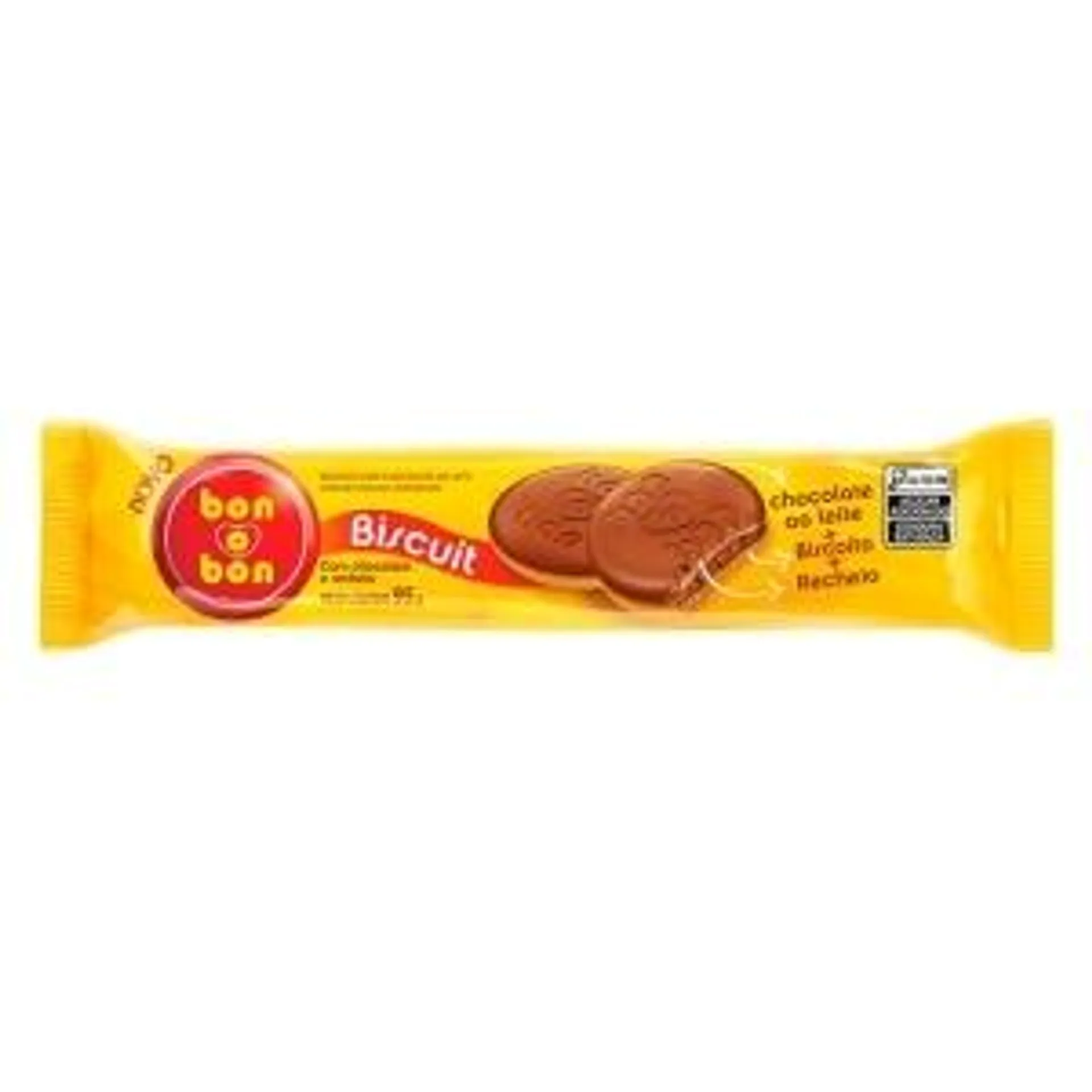 Biscoito Bon o Bon Biscuit Chocolate com Amendoim 95g