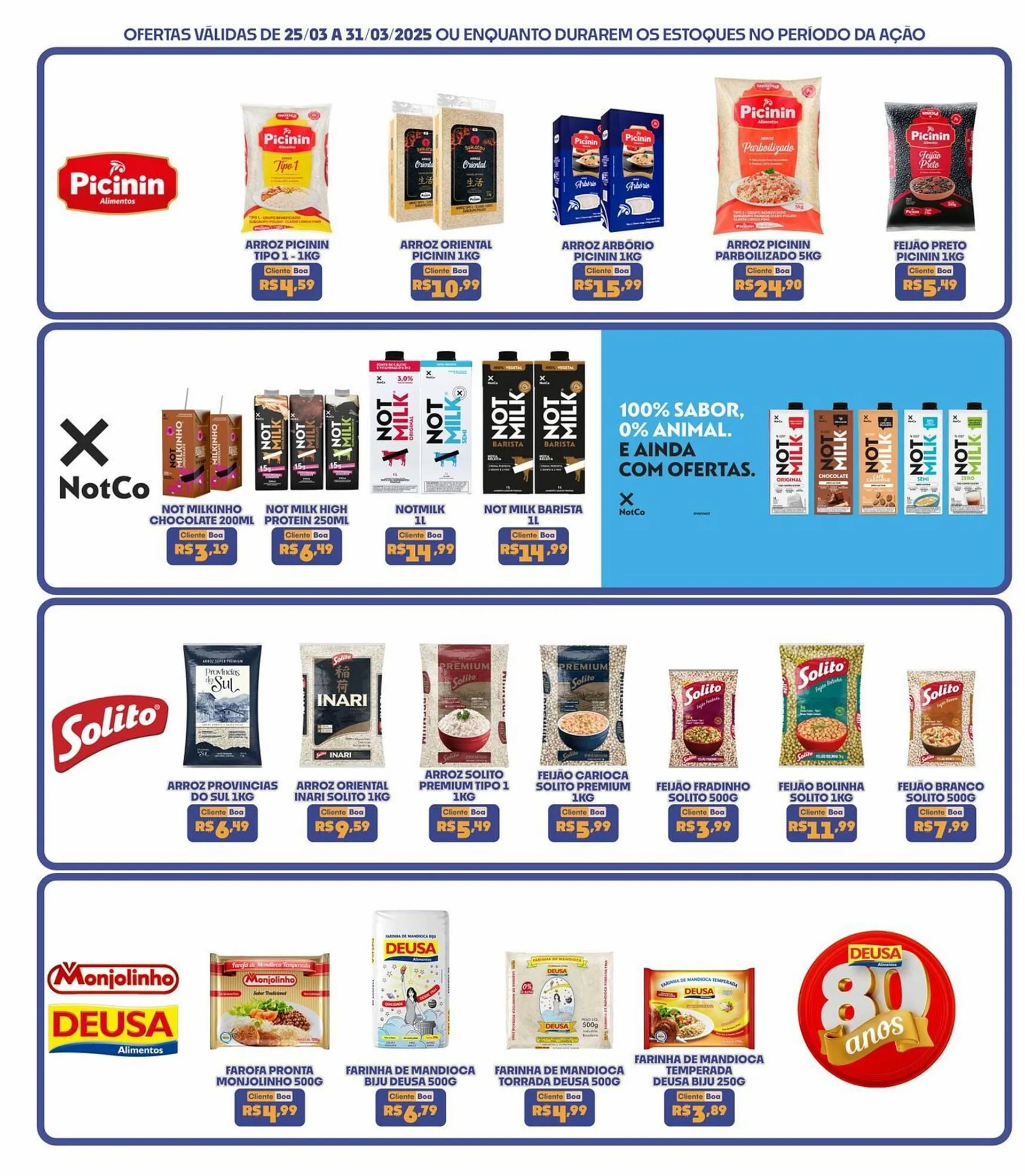 Encarte de Catálogo Boa Supermercados 27 de março até 31 de março 2025 - Pagina 5