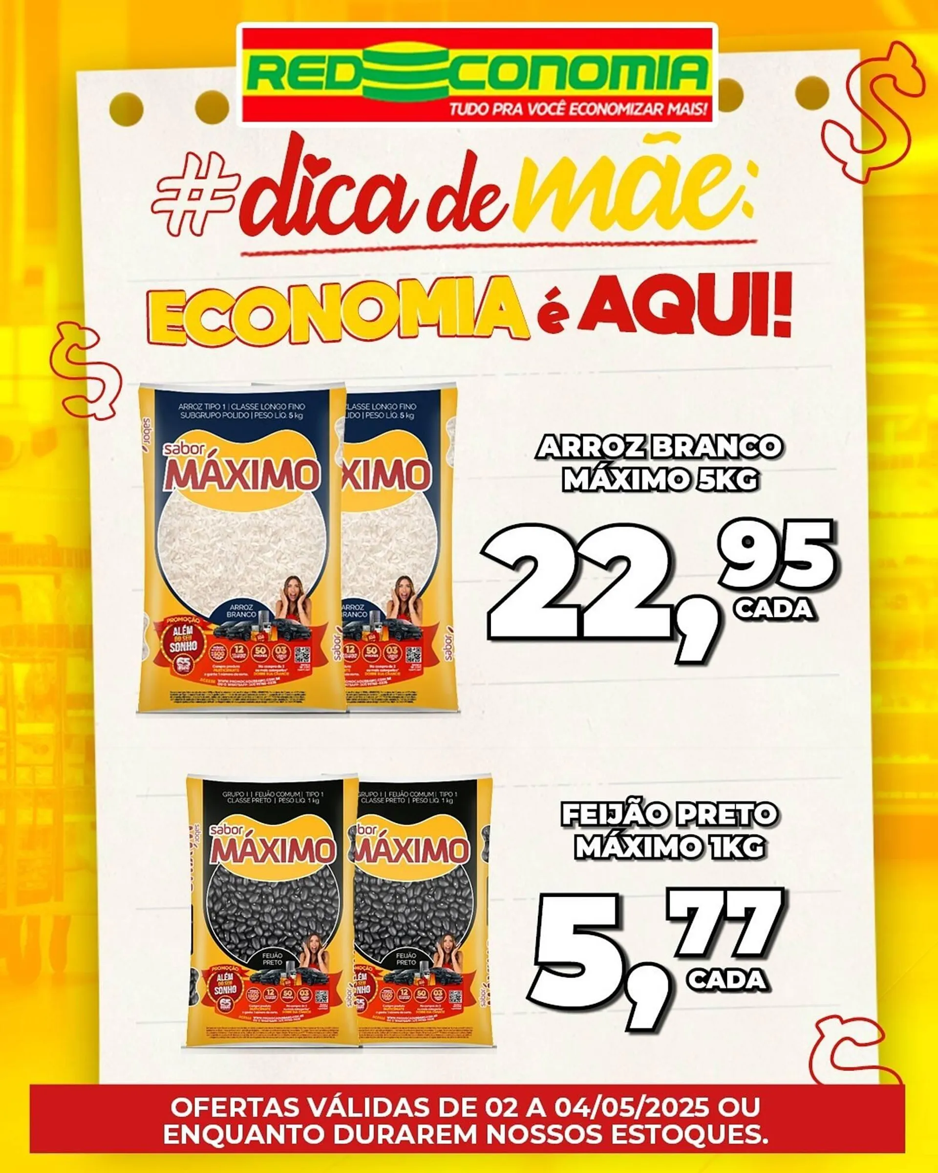 Encarte de Catálogo Rede Economia 2 de maio até 4 de maio 2025 - Pagina 3