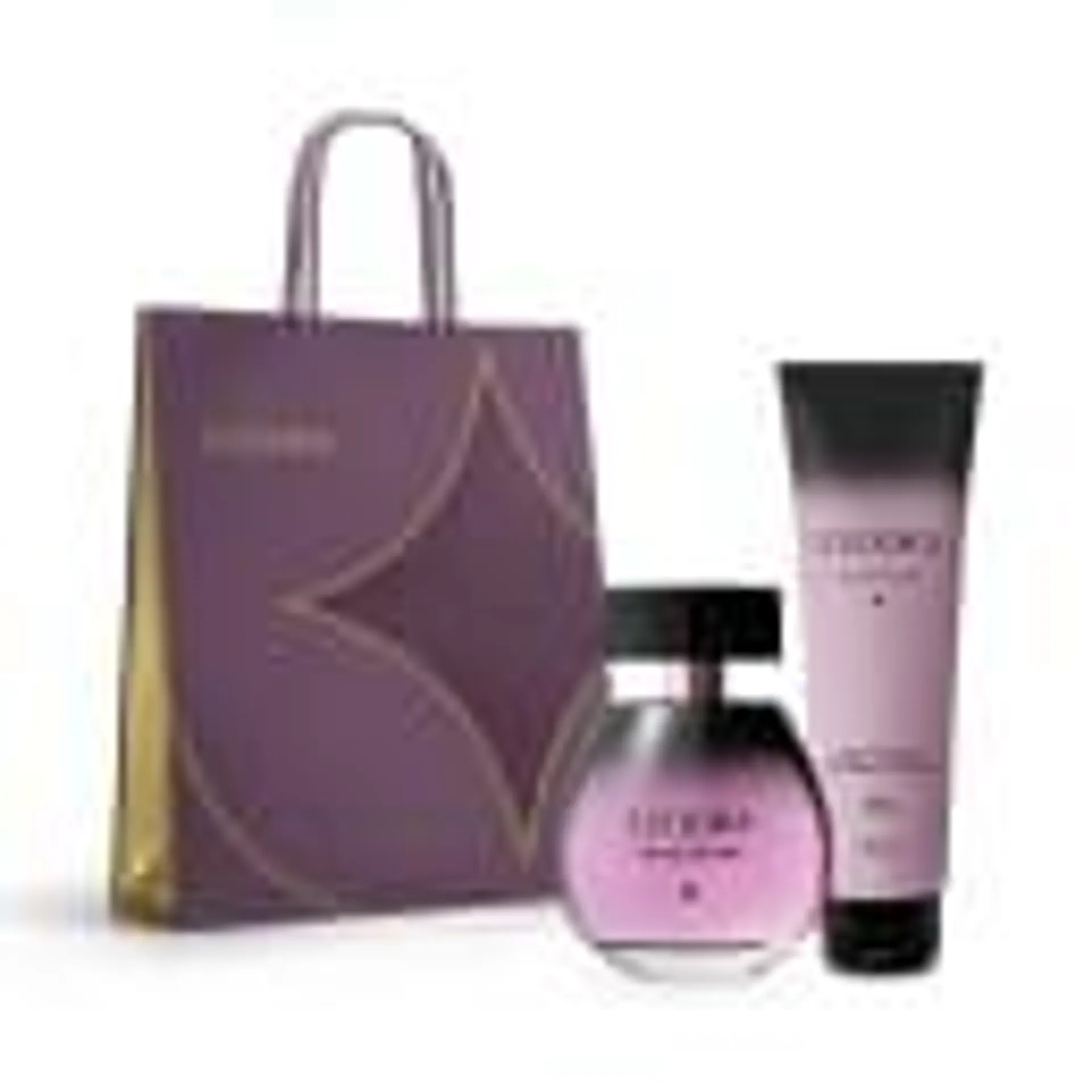 Combo Eudora Divine: Loção Perfumada Desodorante Corporal 150ml + Desodorante Colônia 100ml + Sacola M