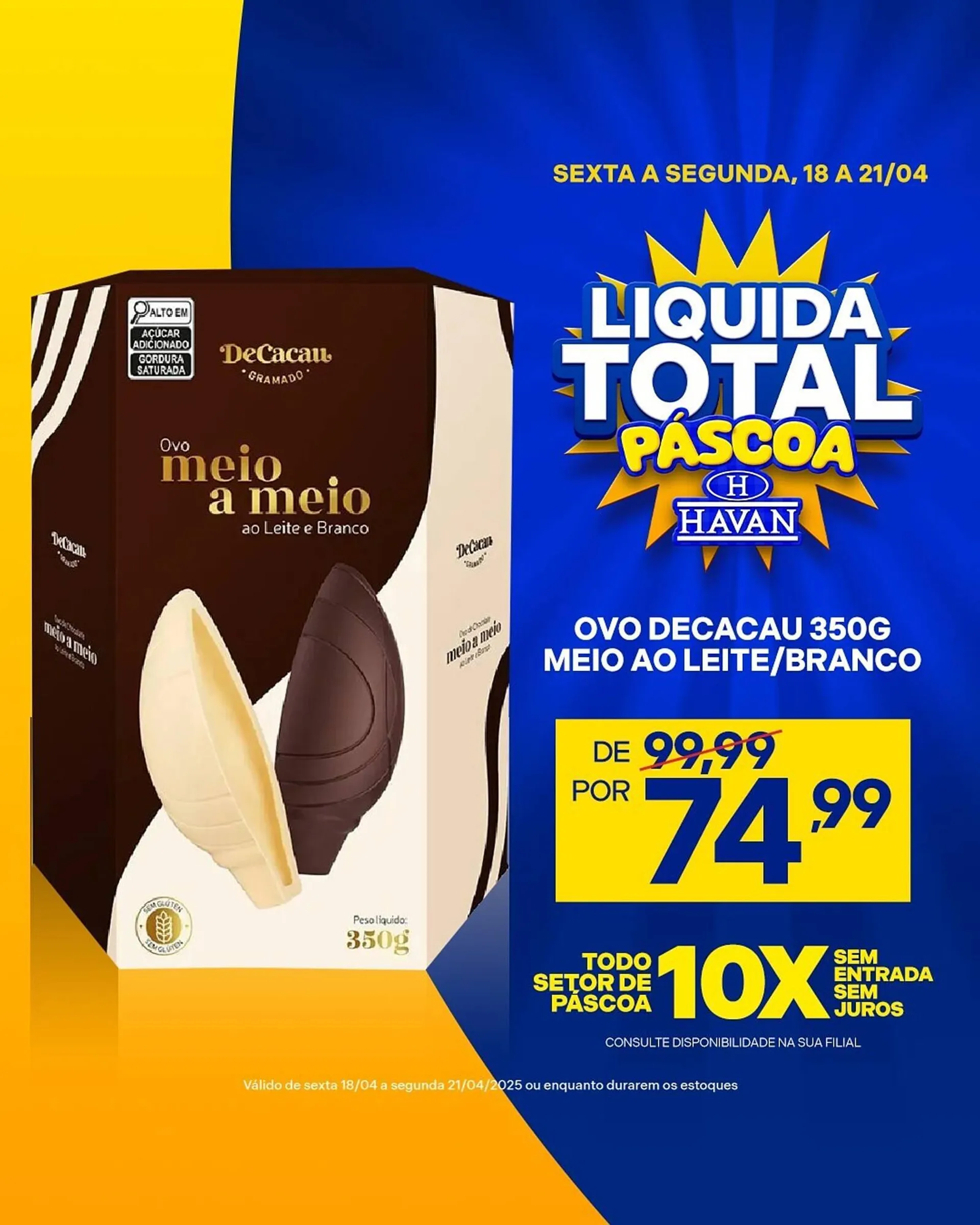 Encarte de Catálogo Lojas Havan 18 de abril até 21 de abril 2025 - Pagina 5