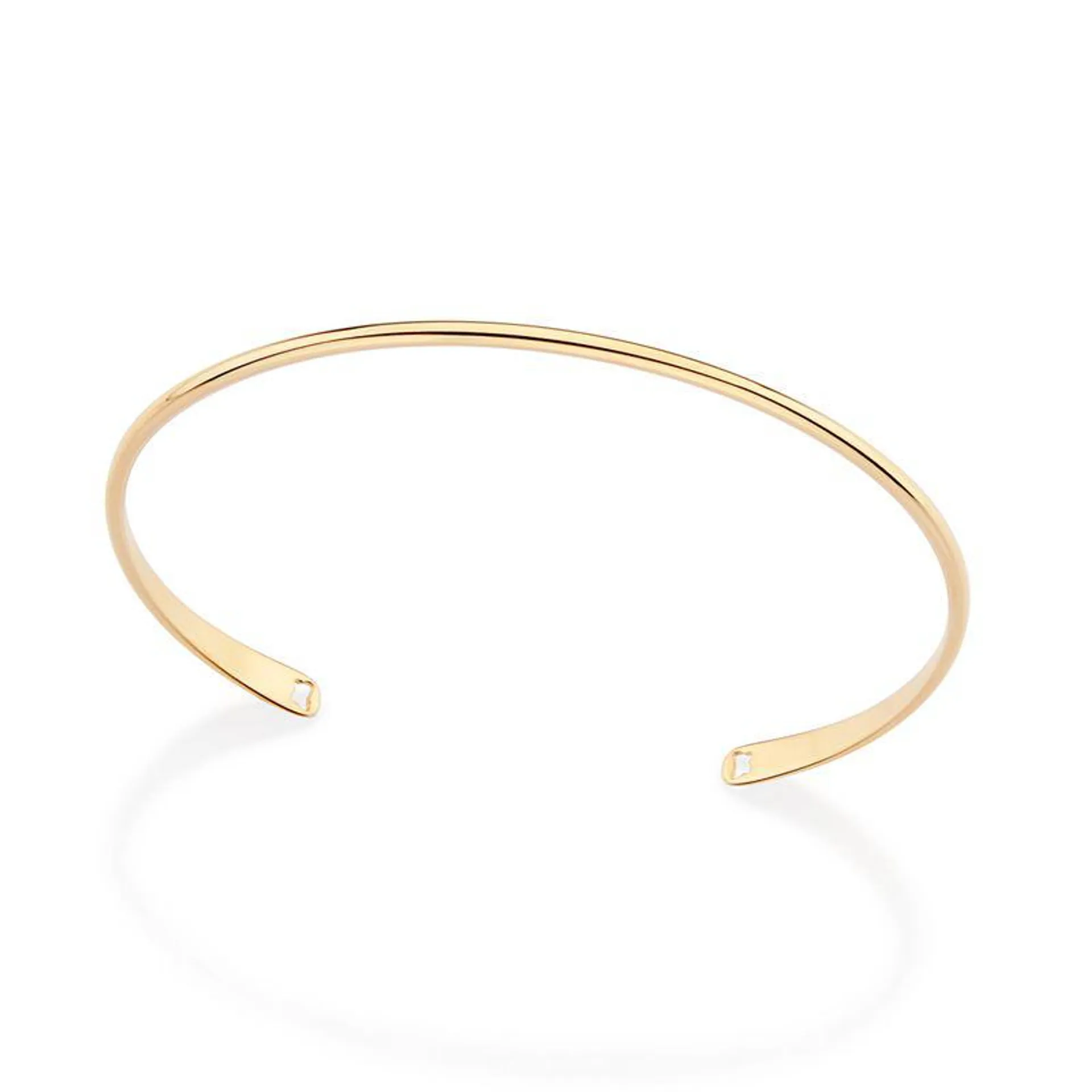 BRACELETE LISO FOLHEADO A OURO 18K - TAM.60 5521316000