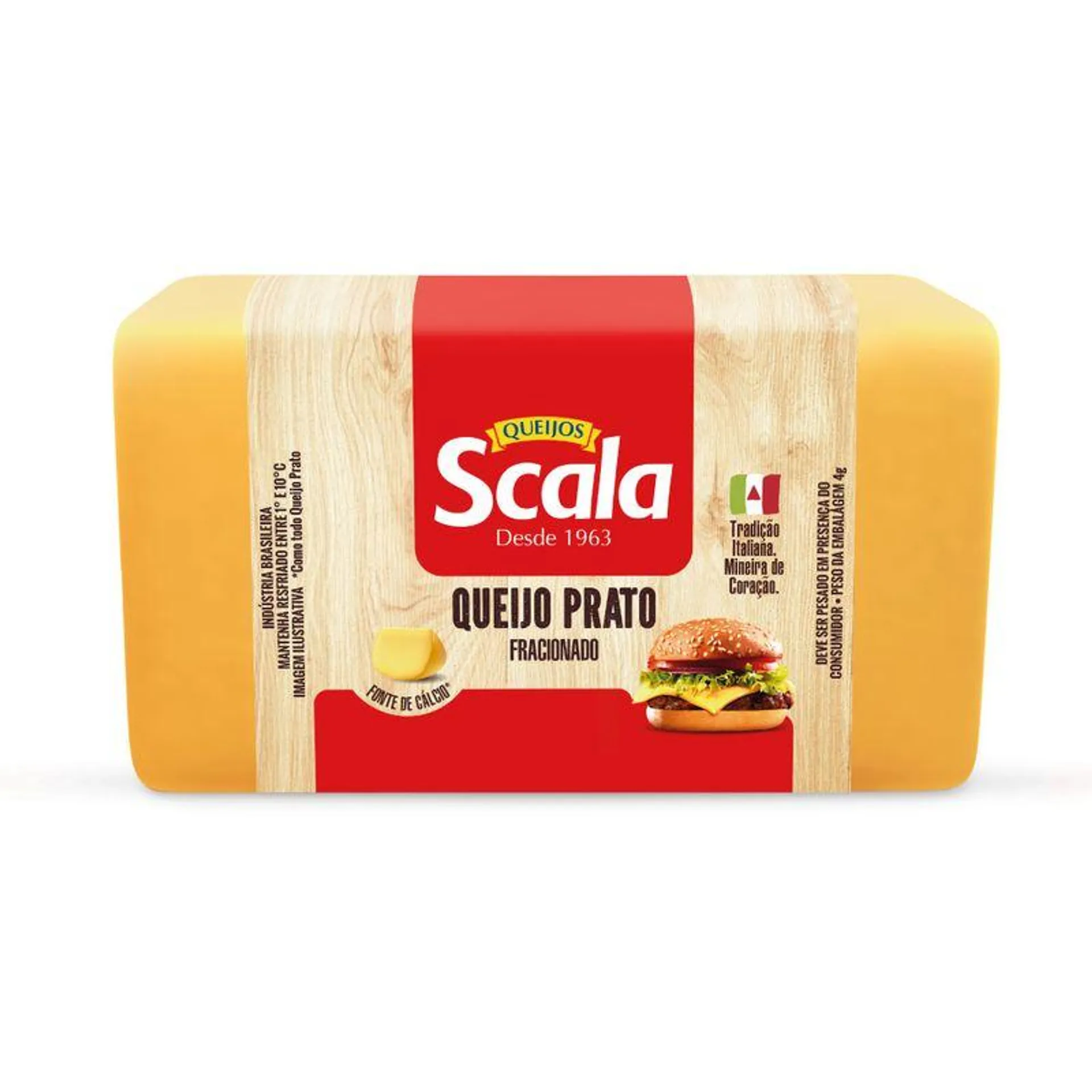 Queijo Prato Scala Lanche 500g Peca