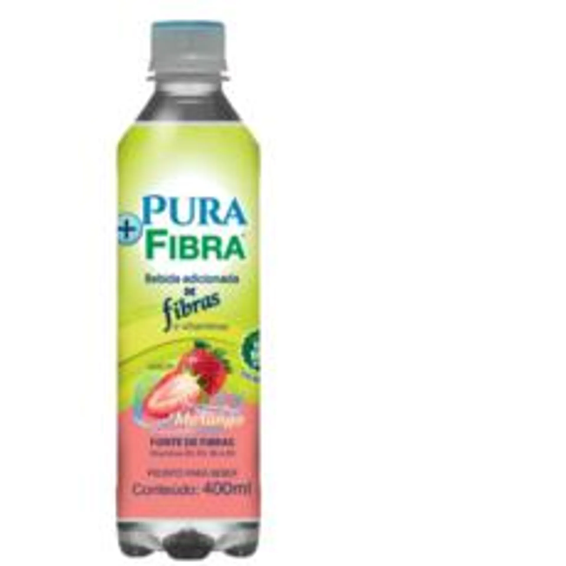 Bebida PURAFIBRA Prebiótica Morango 400mml