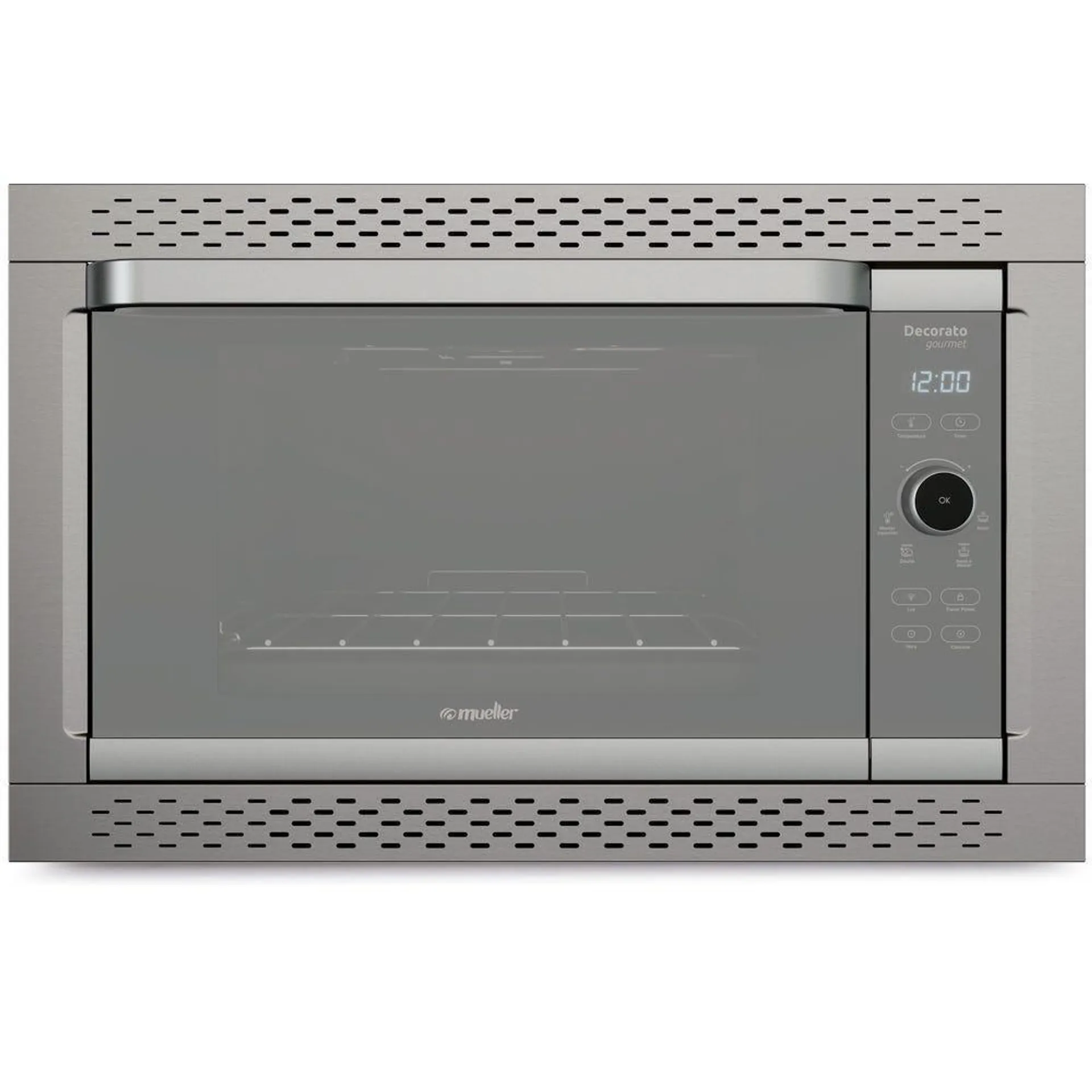 Forno Elétrico Digital de Embutir Gourmet Inox 44l 127V