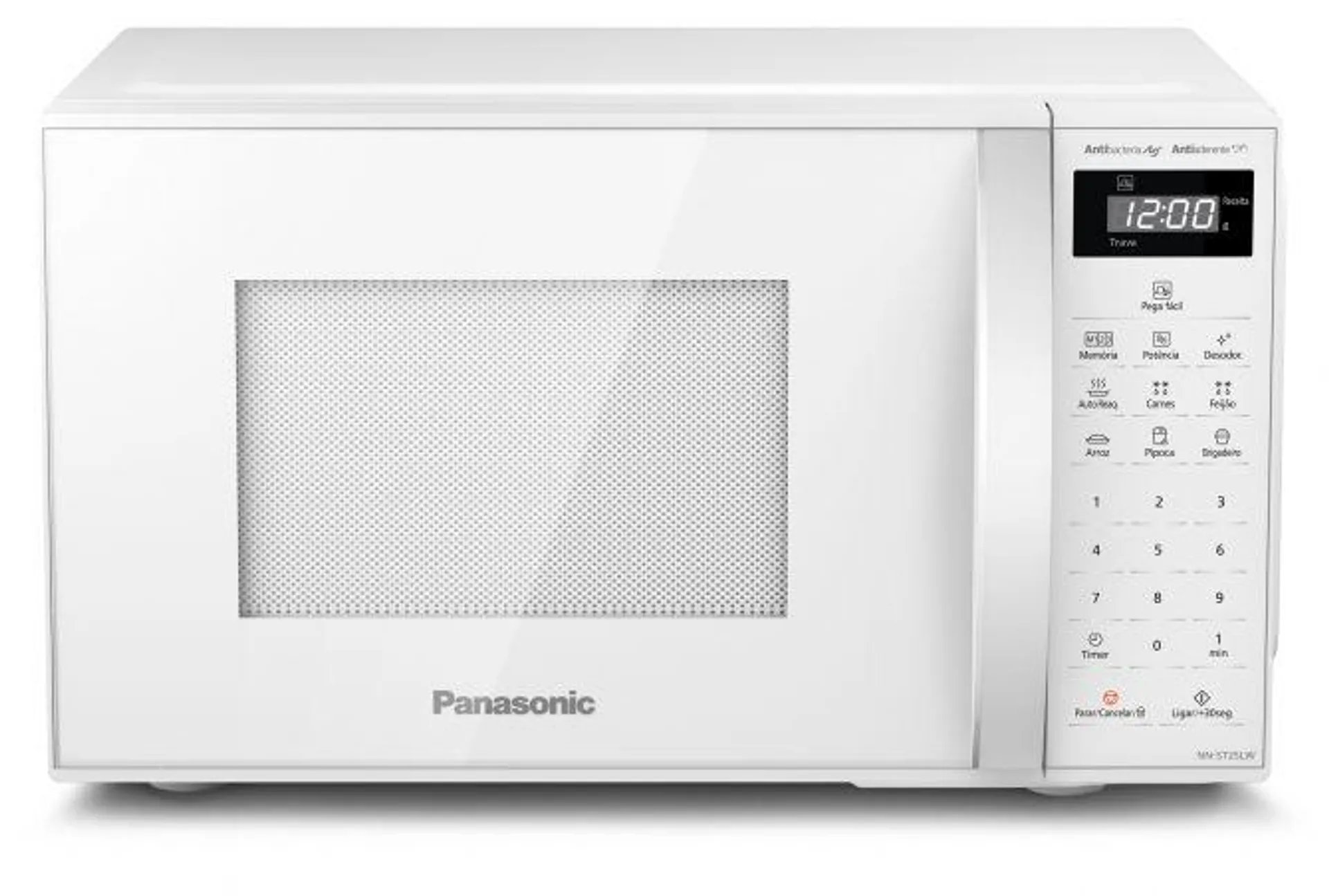 Micro-ondas Panasonic NN-ST25L Dia a Dia - 21 Litros - Branco