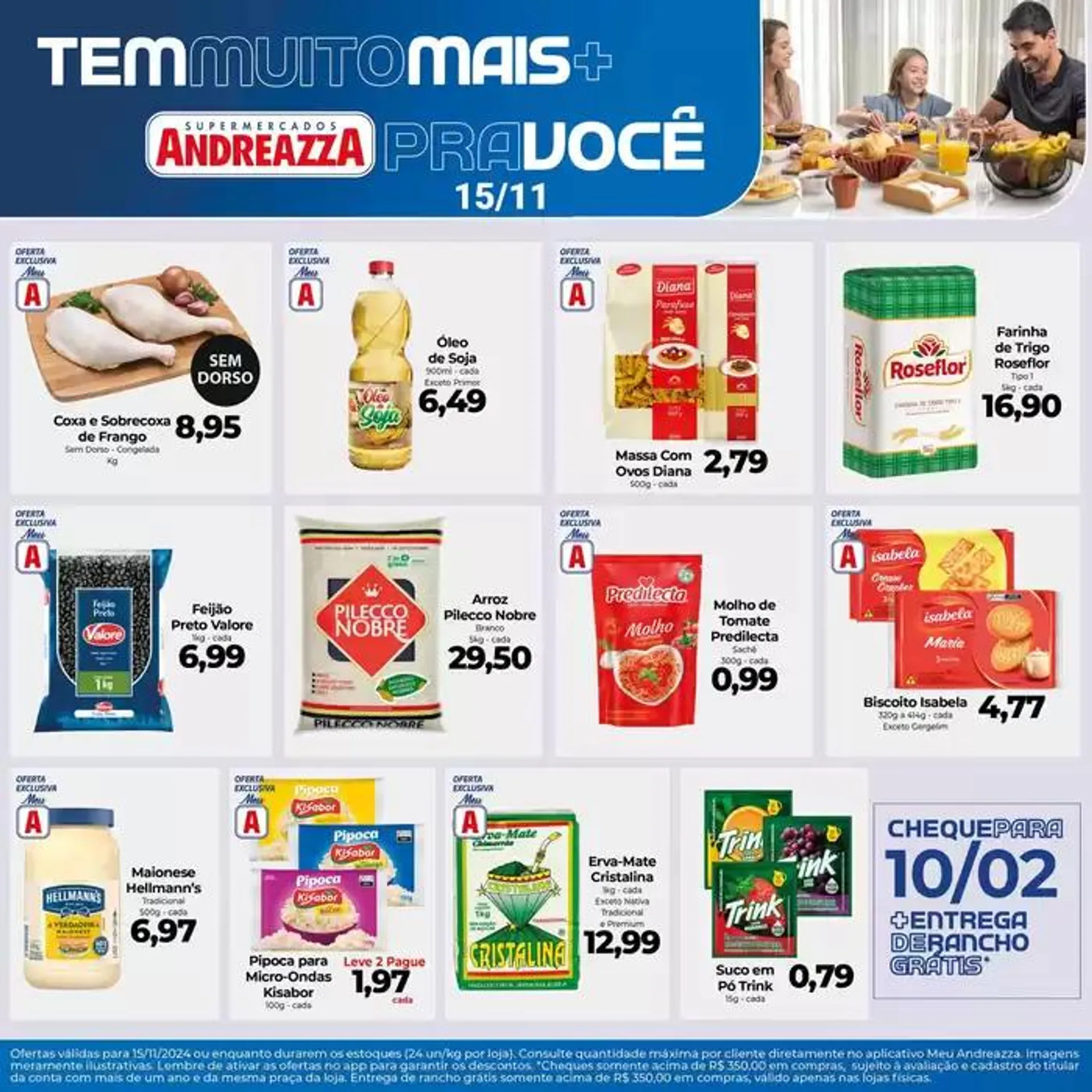 Encarte Supermercados Andreazza - 1