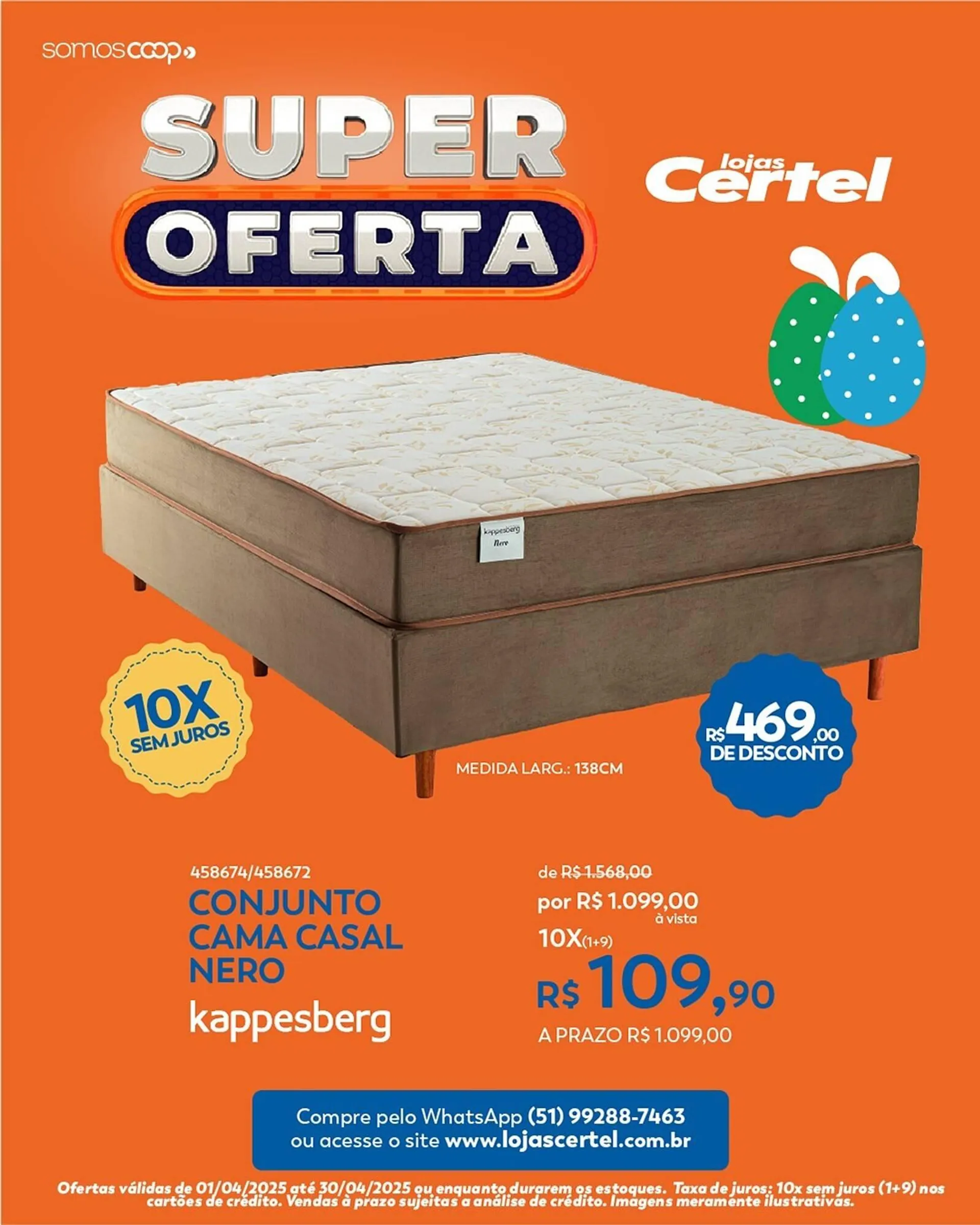 Encarte de Catálogo Lojas Certel 12 de abril até 30 de abril 2025 - Pagina 3