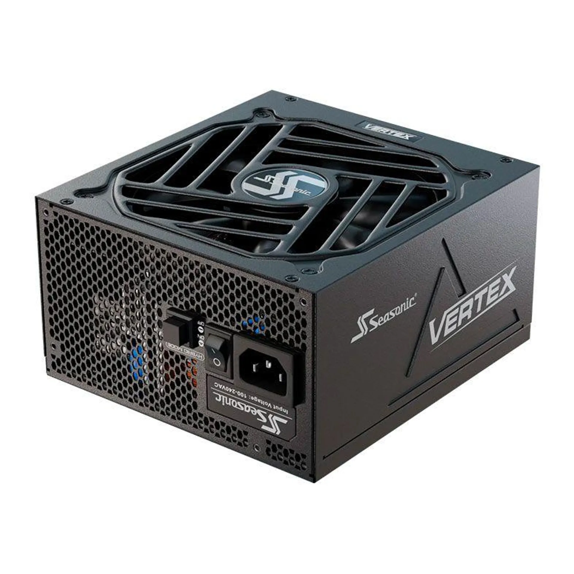 Fonte Seasonic Vertex GX-750, 750W, ATX 3.0, PCIe 5.0, Full Modular, 80 Plus Gold, Preto, 12751GXAFS