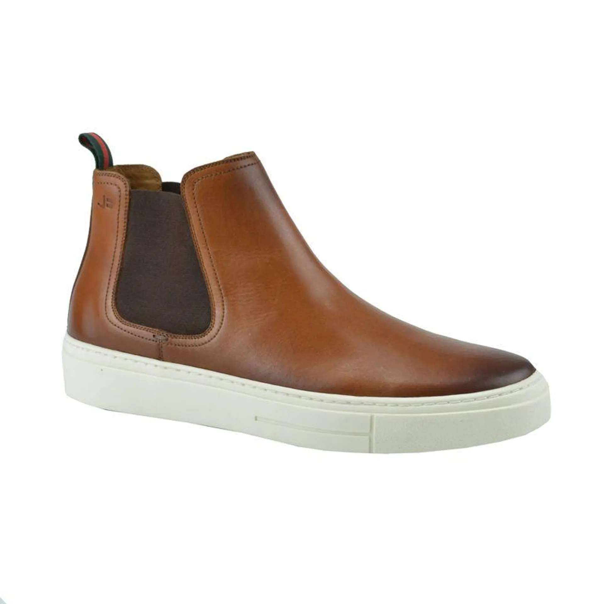 Bota Chelsea Masculina Caramelo Couro