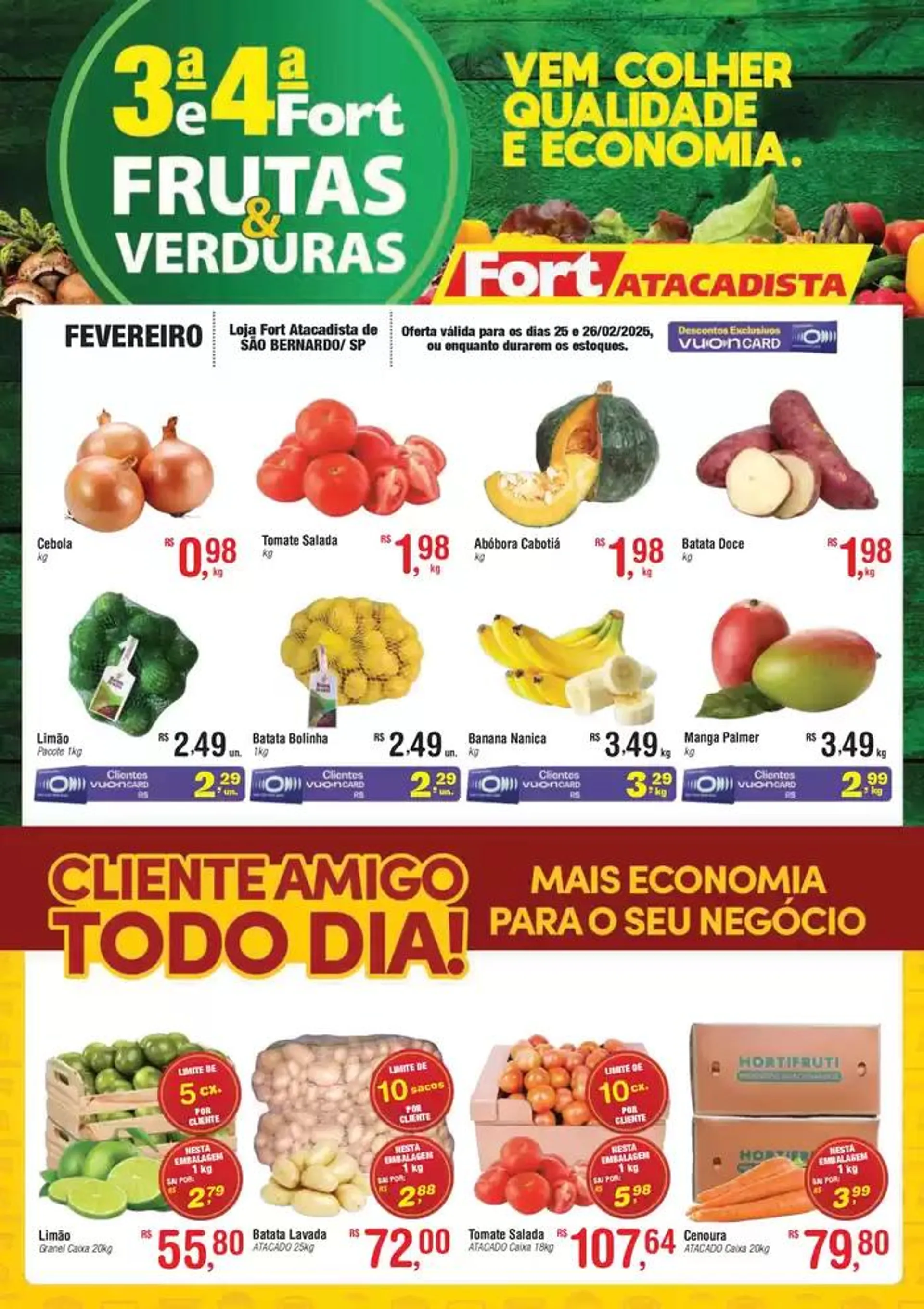 Encarte de 25 e 26 FEV 25 Sao Bernardo 25 de fevereiro até 26 de fevereiro 2025 - Pagina 1