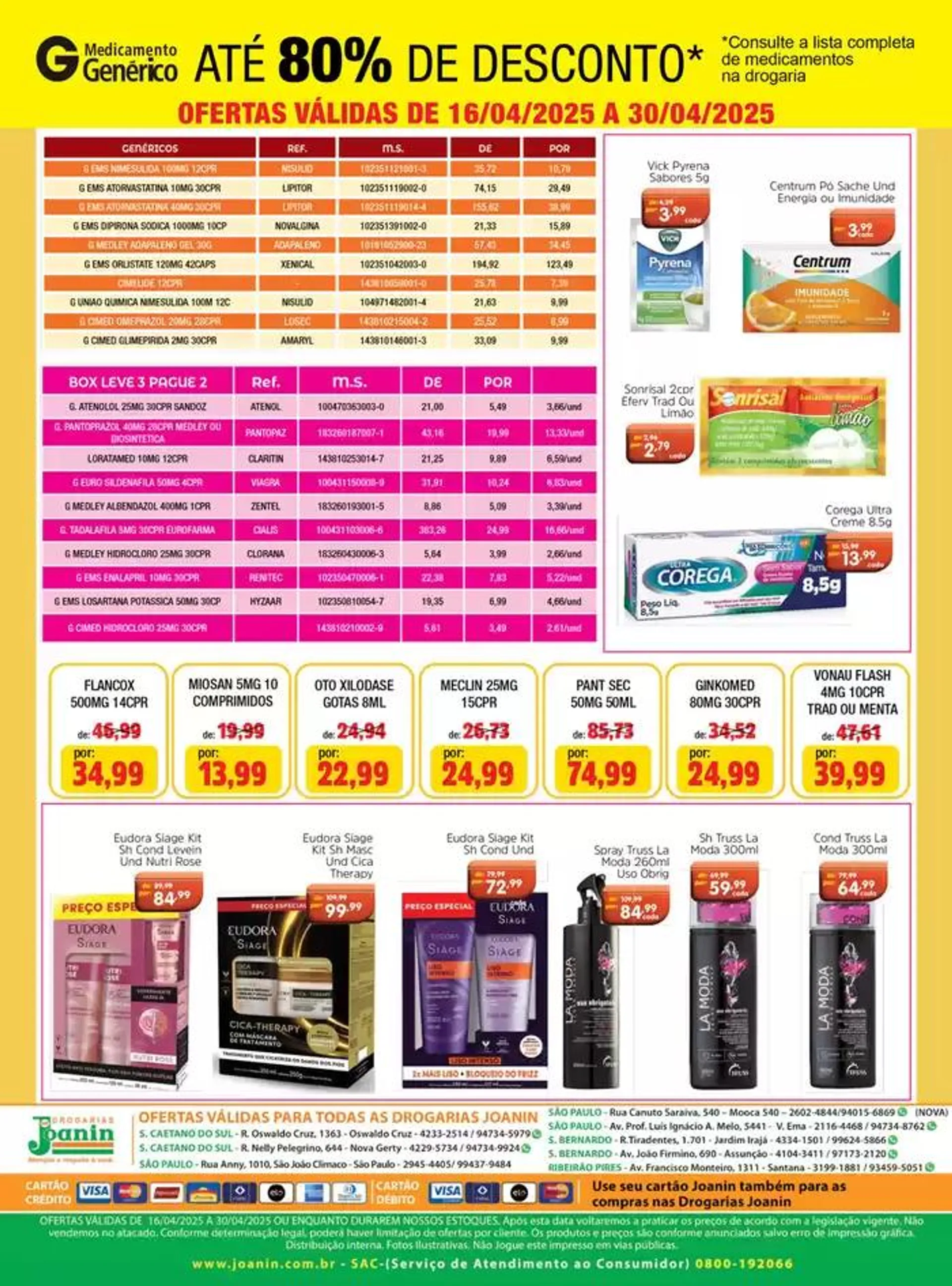 Encarte de Encarte Supermercados Joanin 17 de abril até 21 de abril 2025 - Pagina 14