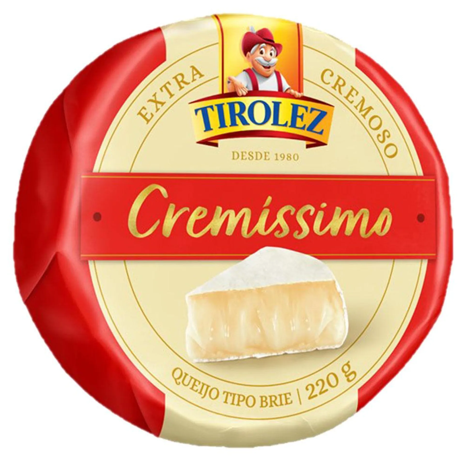 Queijo Brie Tirolez Cremíssimo 220g