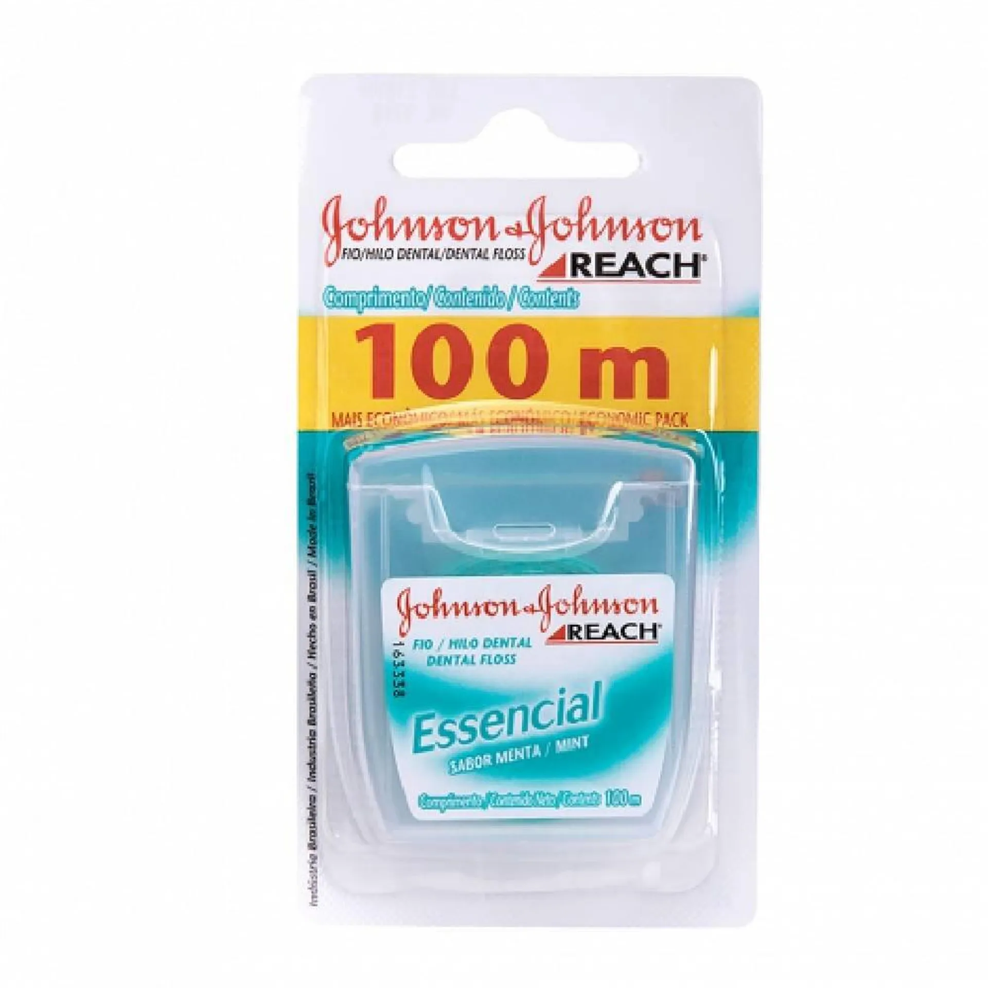 Fio Dental Johnson's Reach Essencial 100 Metros