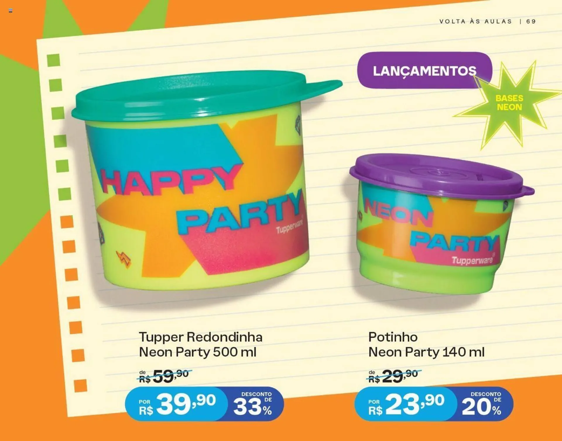 Encarte de Catálogo Tupperware 1 de julho até 31 de julho 2024 - Pagina 70