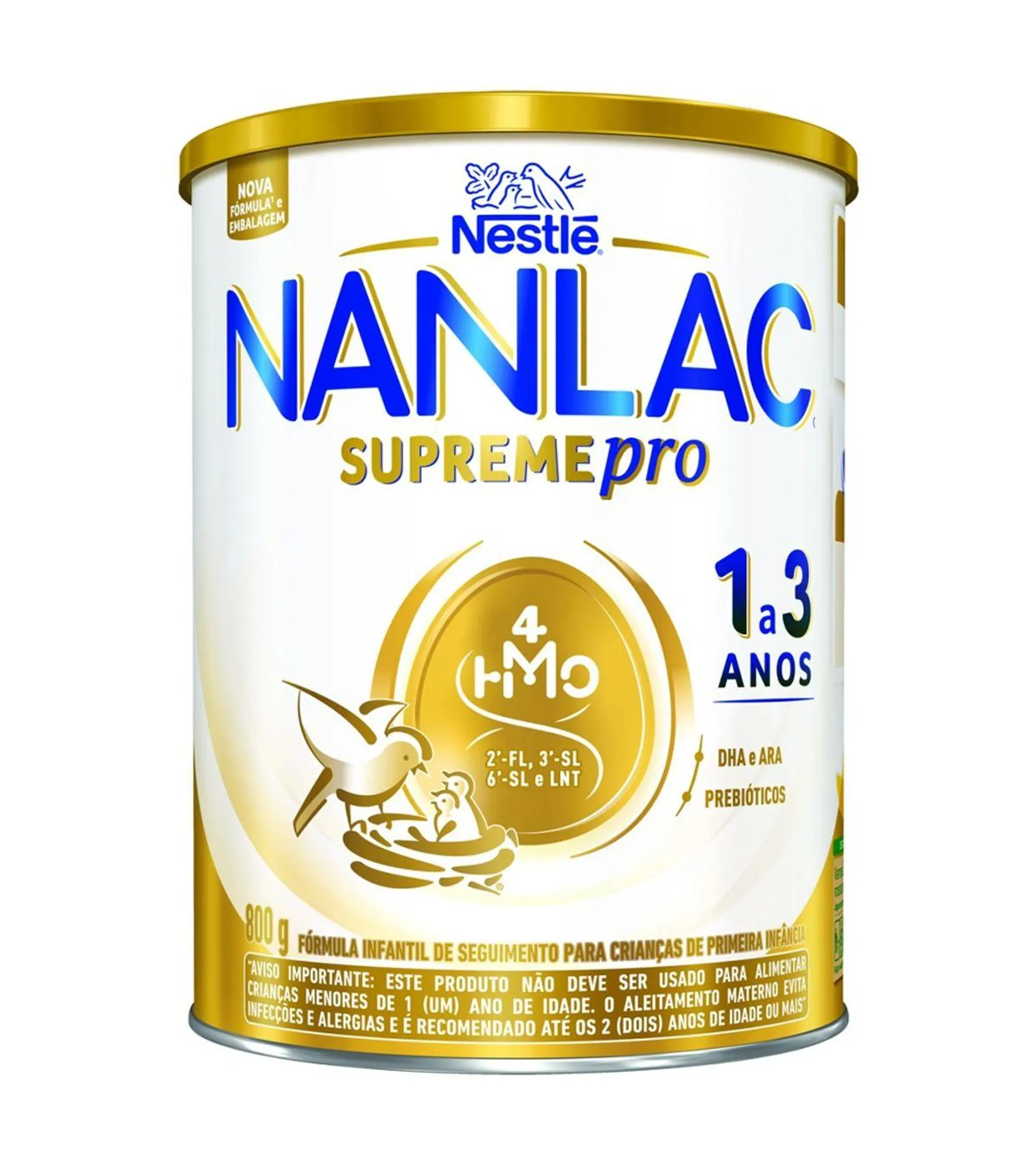 Formula Infantil Nanlac Supreme Pro 1-3 Anos 800g