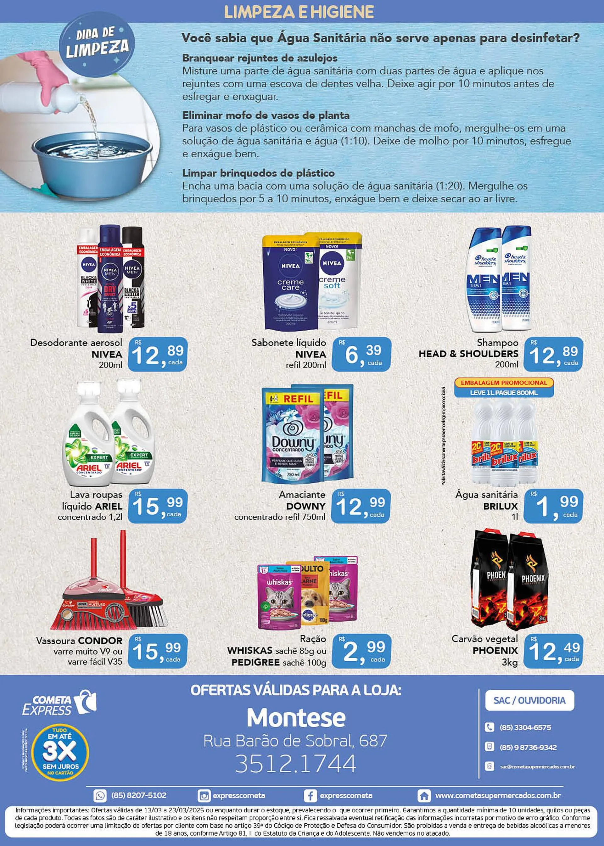 Encarte de Catálogo Cometa Supermercados 13 de março até 23 de março 2025 - Pagina 4
