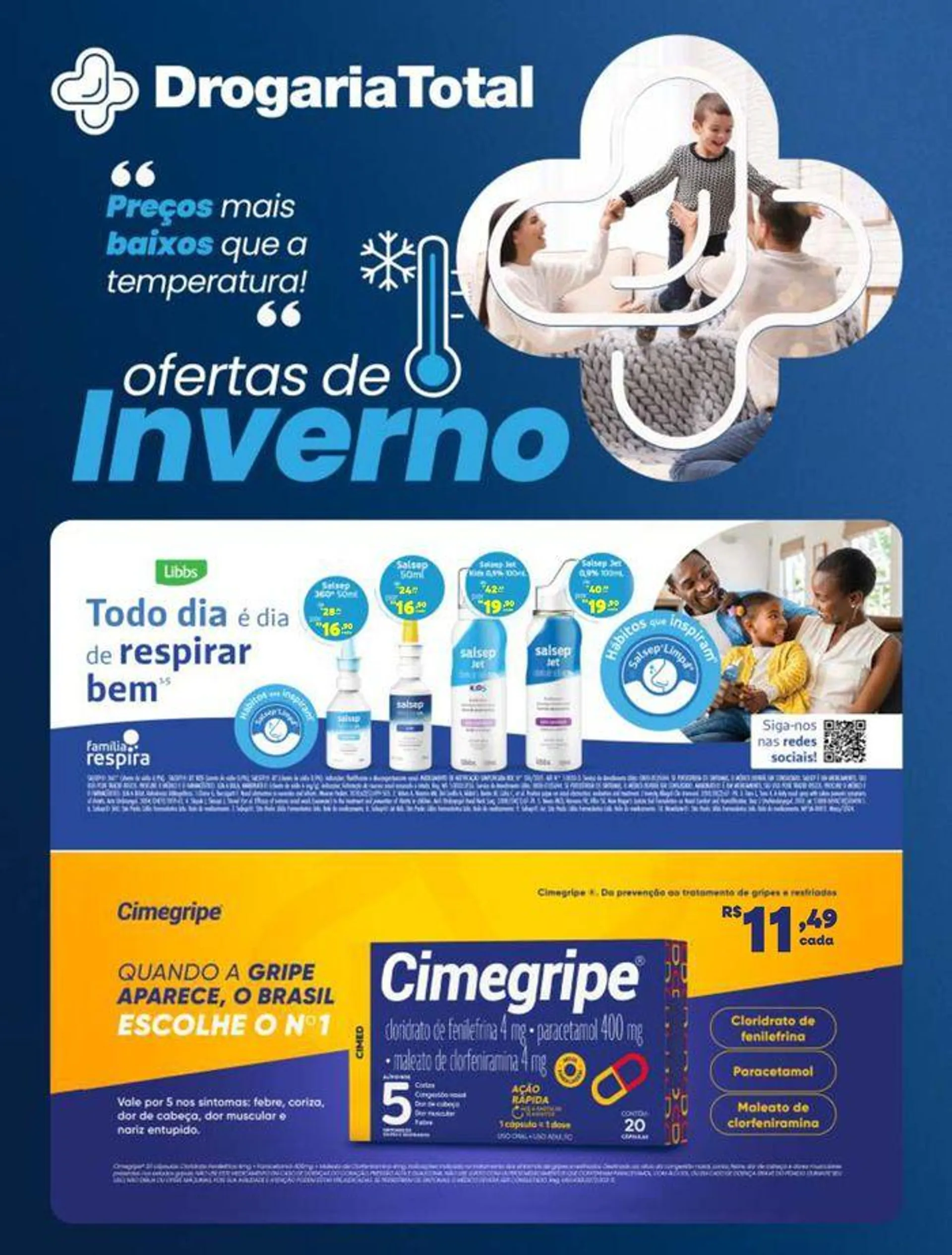 Encarte de Oferta Drogaria Total 1 de julho até 31 de julho 2024 - Pagina 1