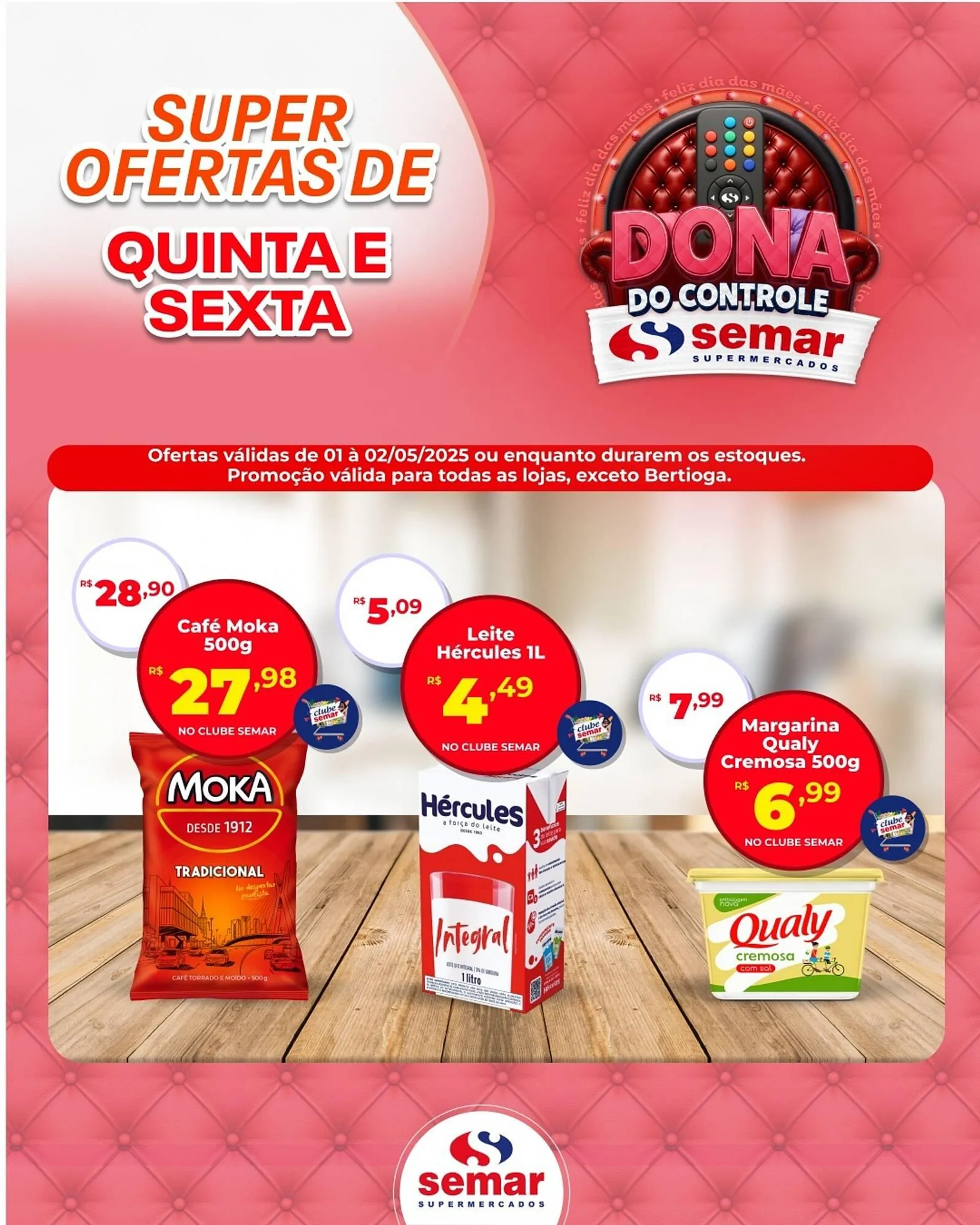 Encarte de Catálogo Semar Supermercado 30 de abril até 2 de maio 2025 - Pagina 2