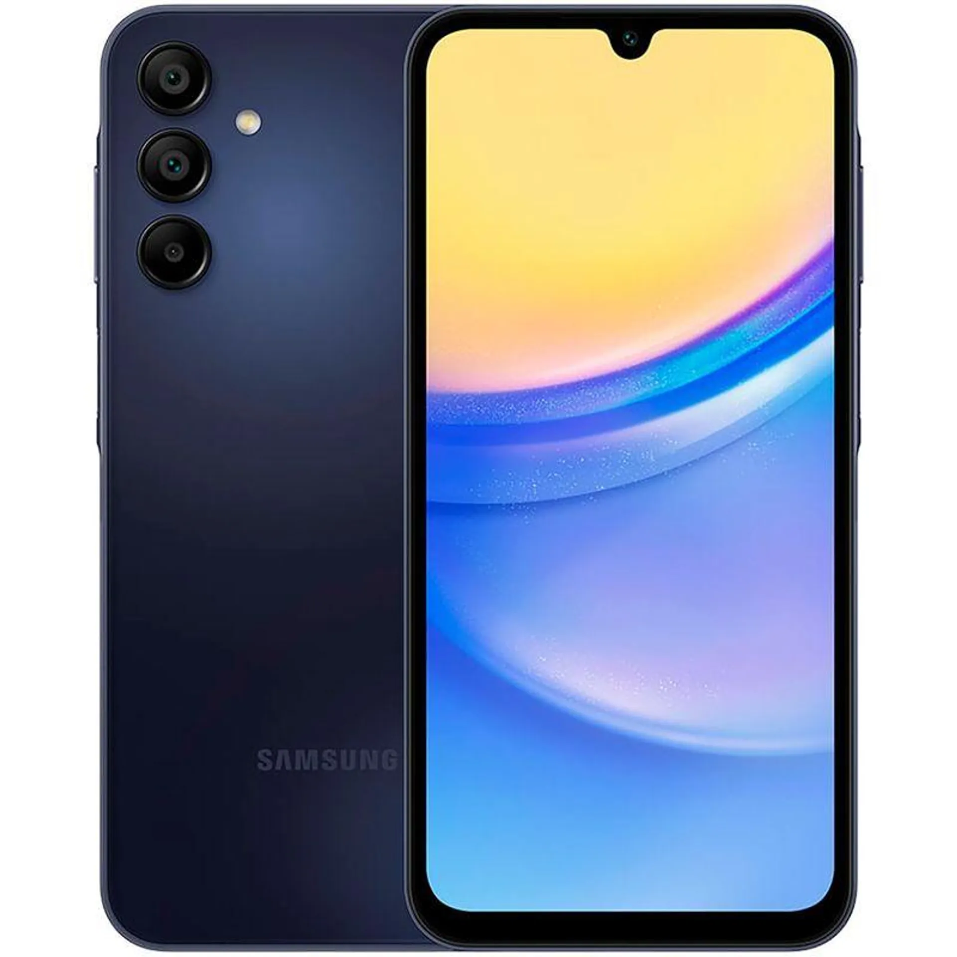 Smartphone Samsung A15 (5G) 128GB Azul Escuro Tela 6.5" Câmera 50MP 4GB RAM