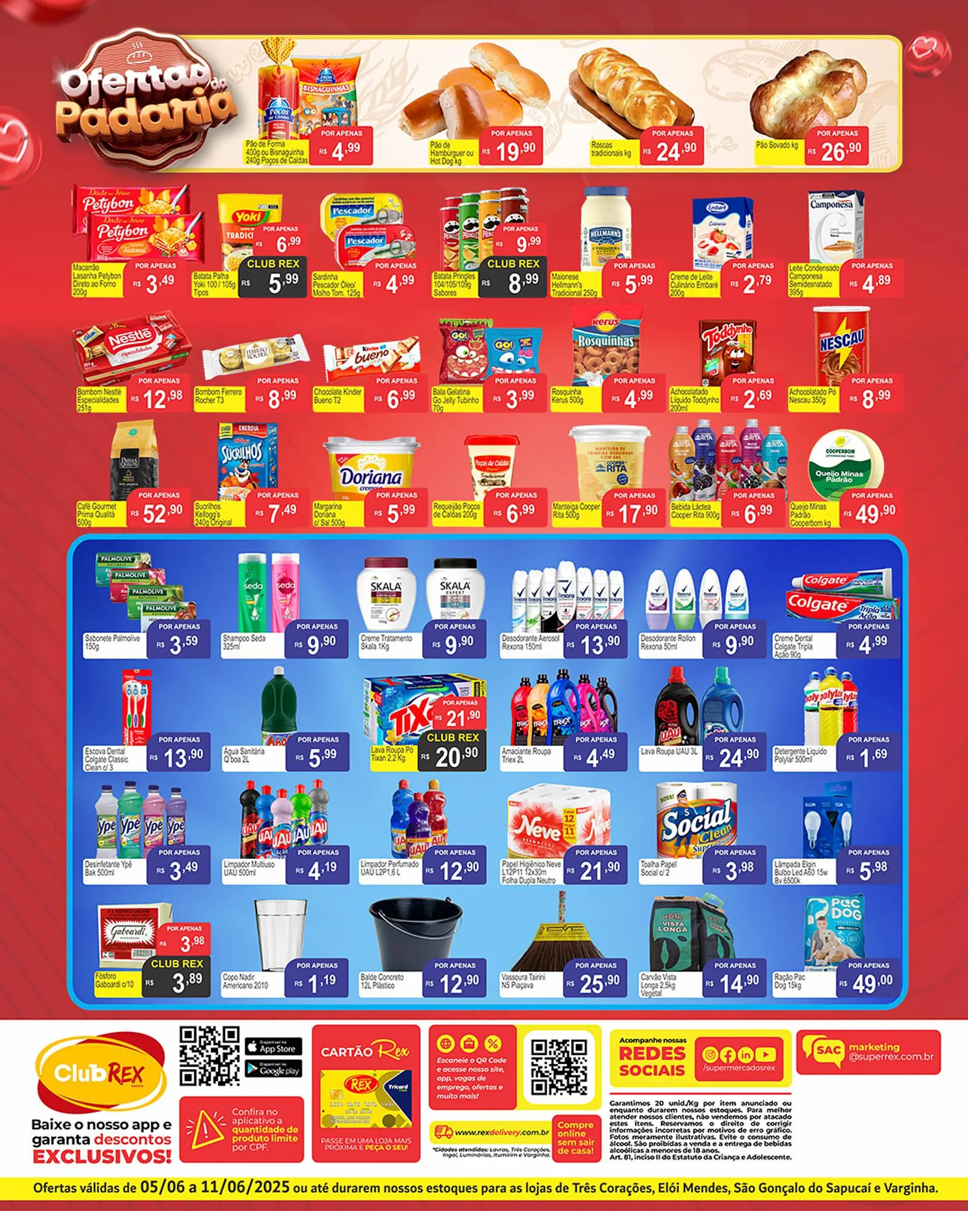 Encarte de Catálogo Supermercados Rex 5 de junho até 11 de junho 2025 - Pagina 2
