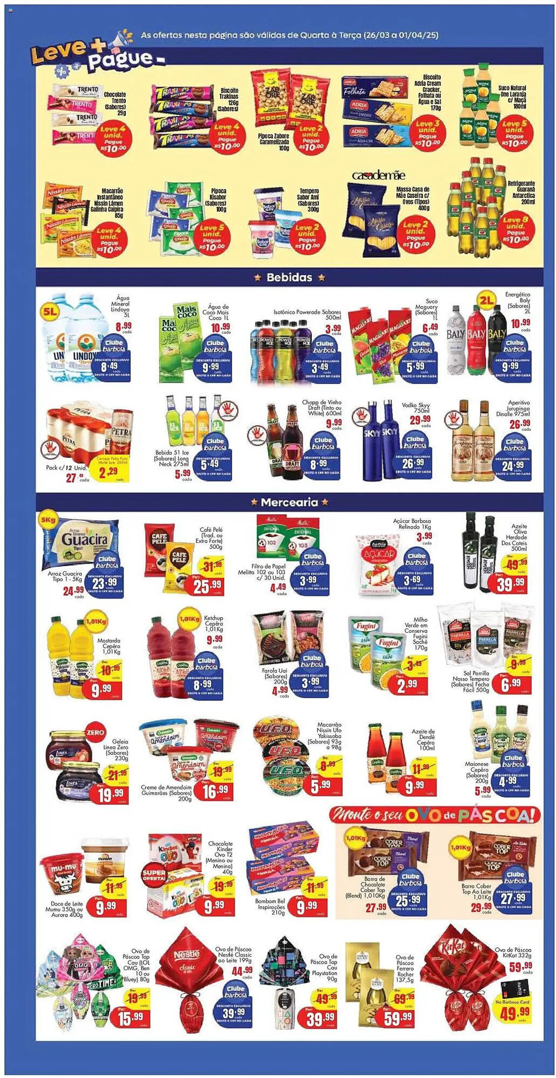 Encarte de Catálogo Barbosa Supermercados 26 de março até 1 de abril 2025 - Pagina 3
