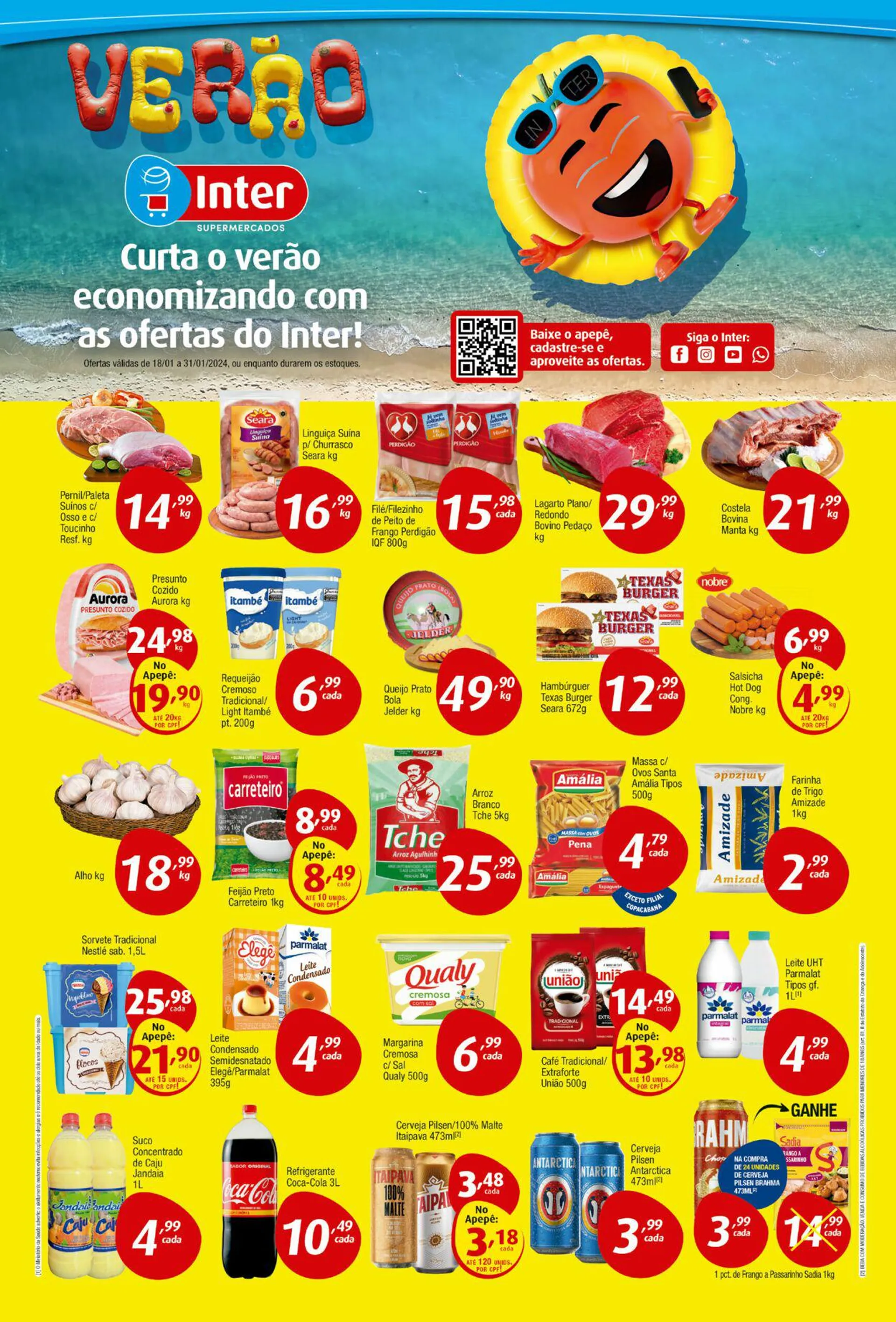 Encarte de Inter Supermercados 15 de janeiro até 31 de janeiro 2024 - Pagina 