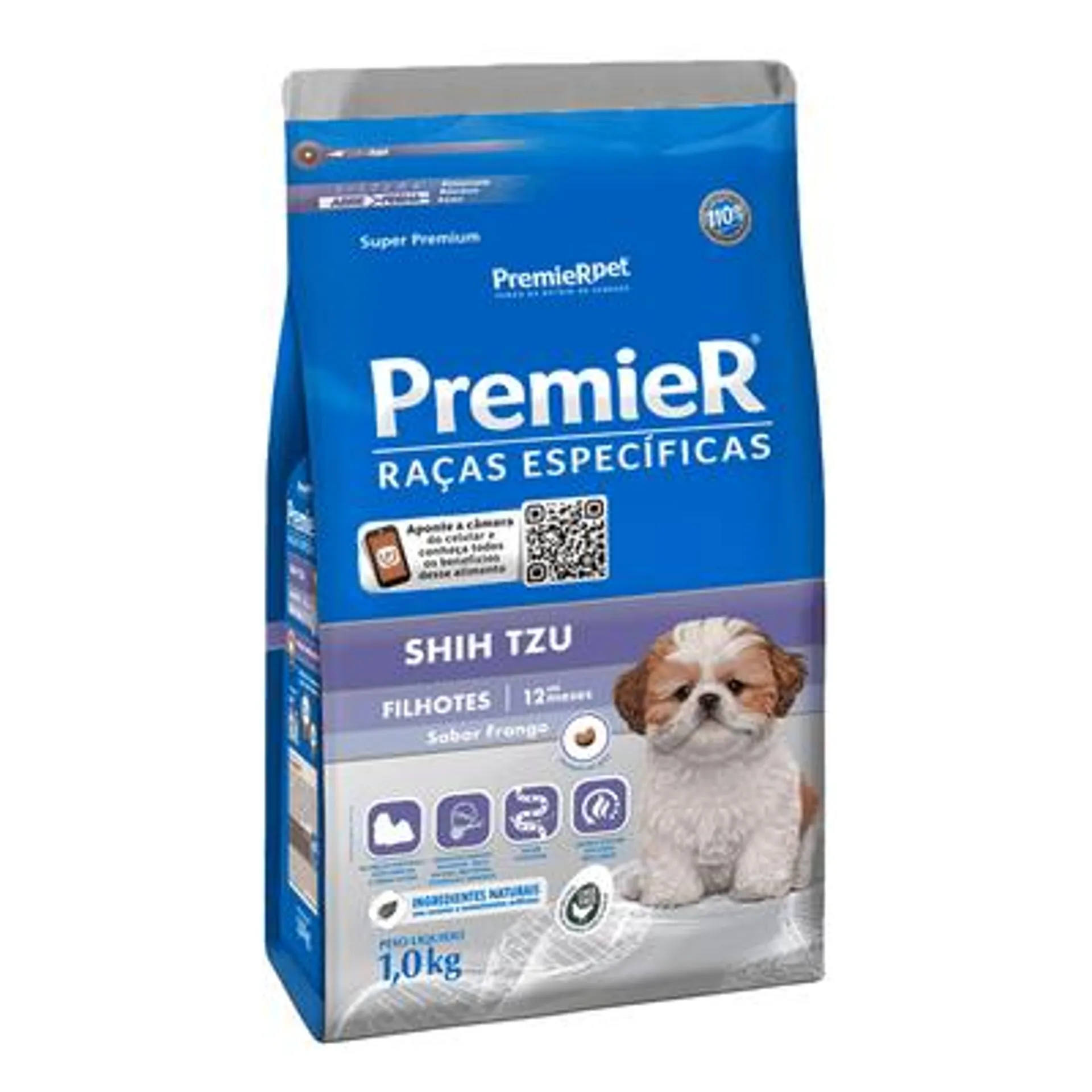 Ração Premier Shih Tzu Filhotes Frango Raças Específicas 1 kg