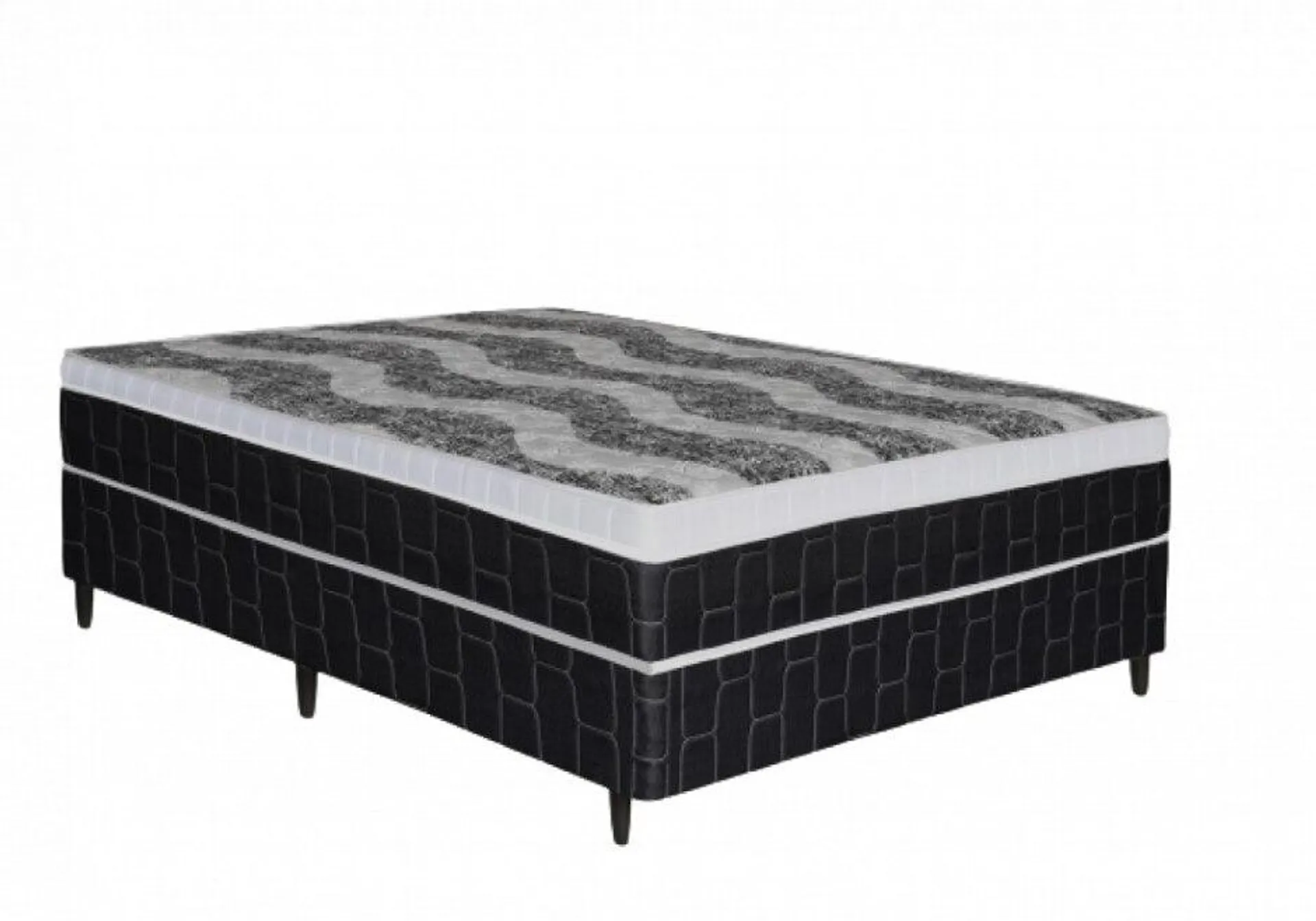 Cama Box Conjugado Umaflex Native 138X188X46 - Casal