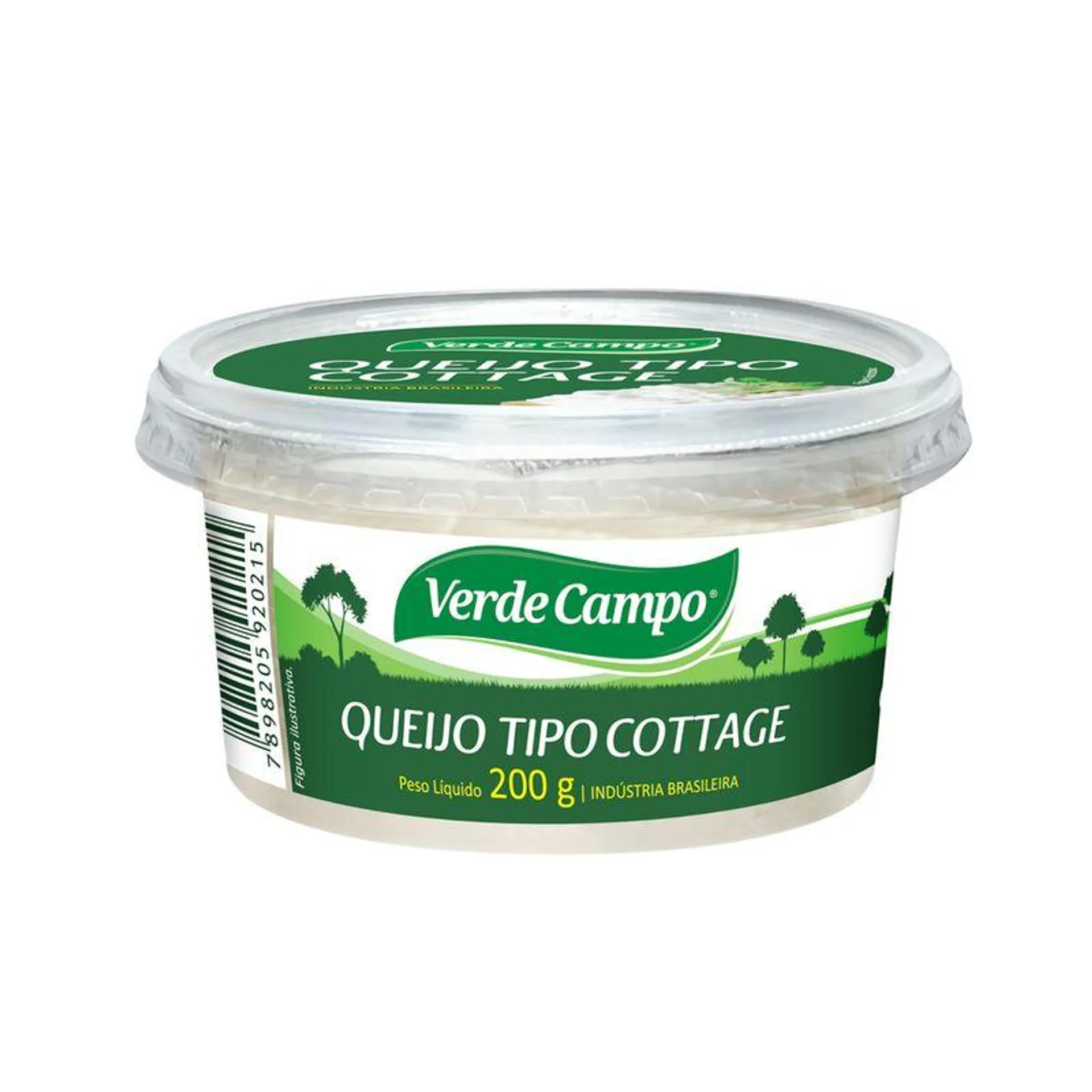 Queijo Cottage Verde Campo 200g