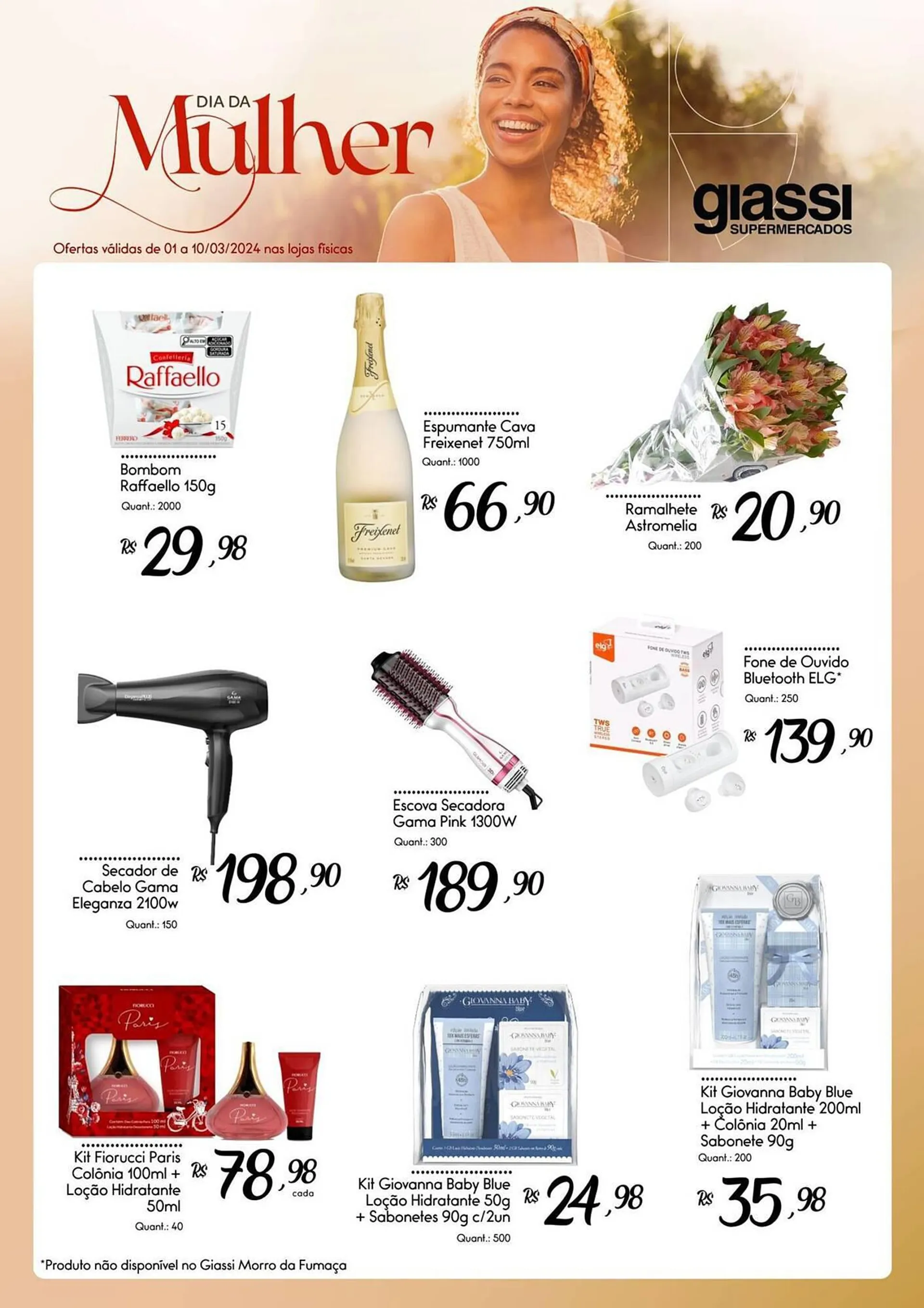 Encarte de Catálogo Giassi Supermercados 1 de março até 10 de março 2024 - Pagina 