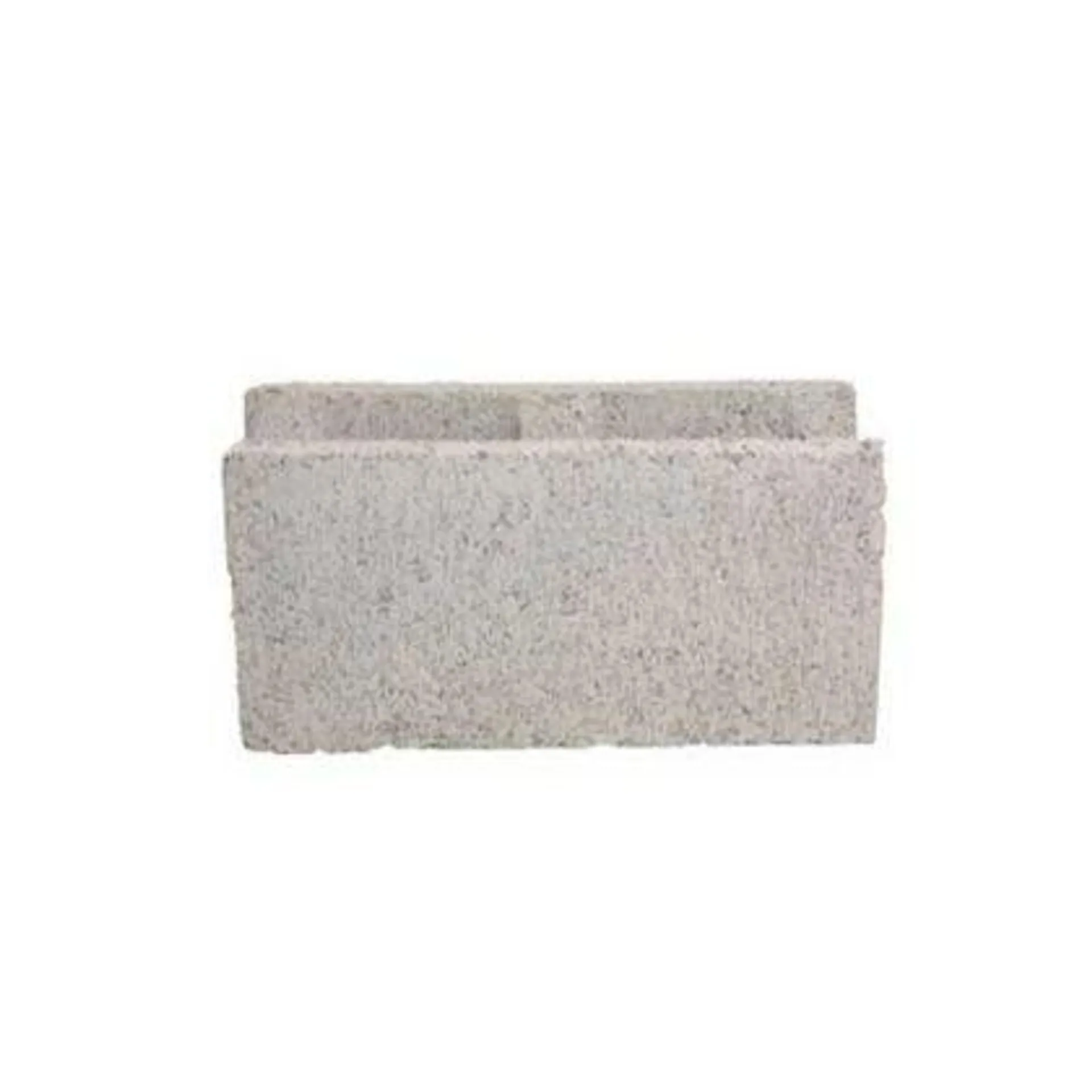 Canaleta Concreto Liso Cinza 14x19x39cm JCR Blocos