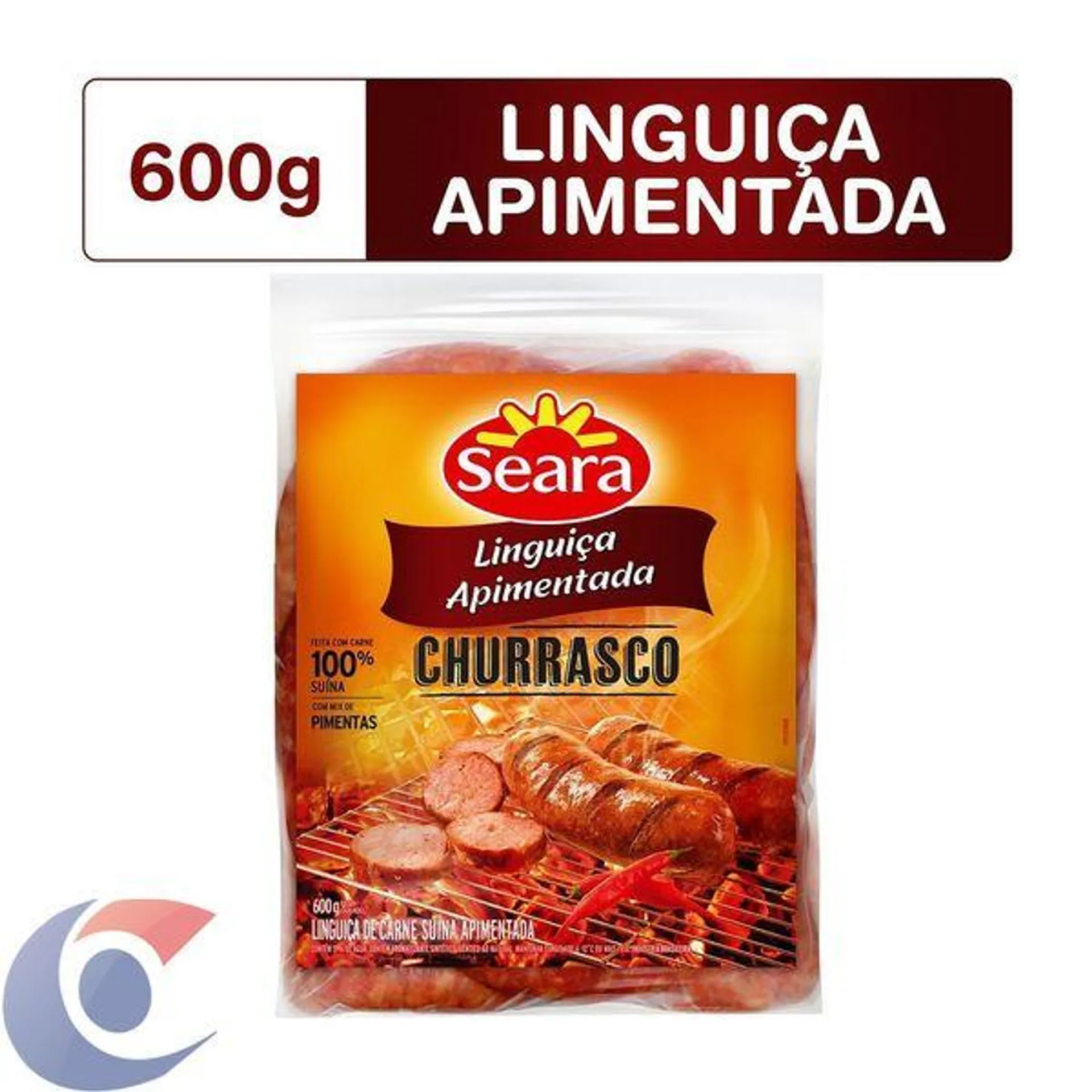 Linguiça Apimentada Seara 600g